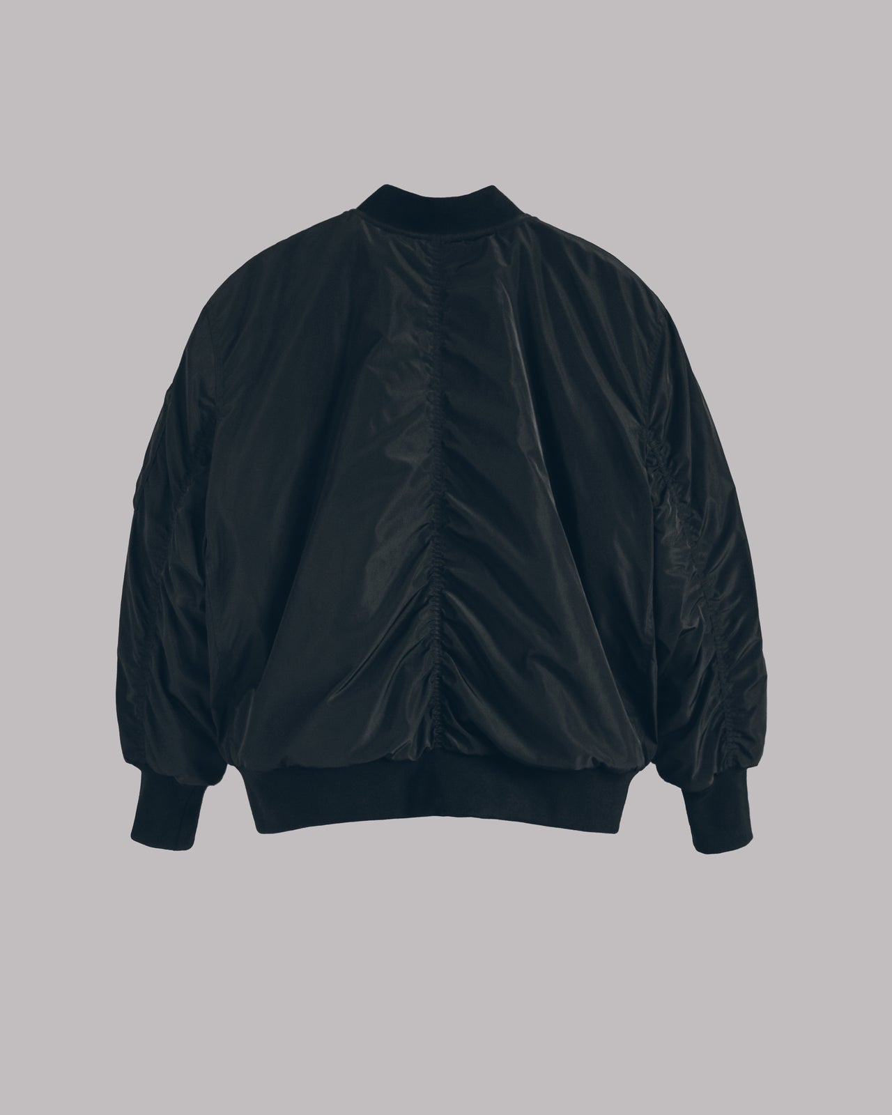 Black Bomber Jacket - Product photo