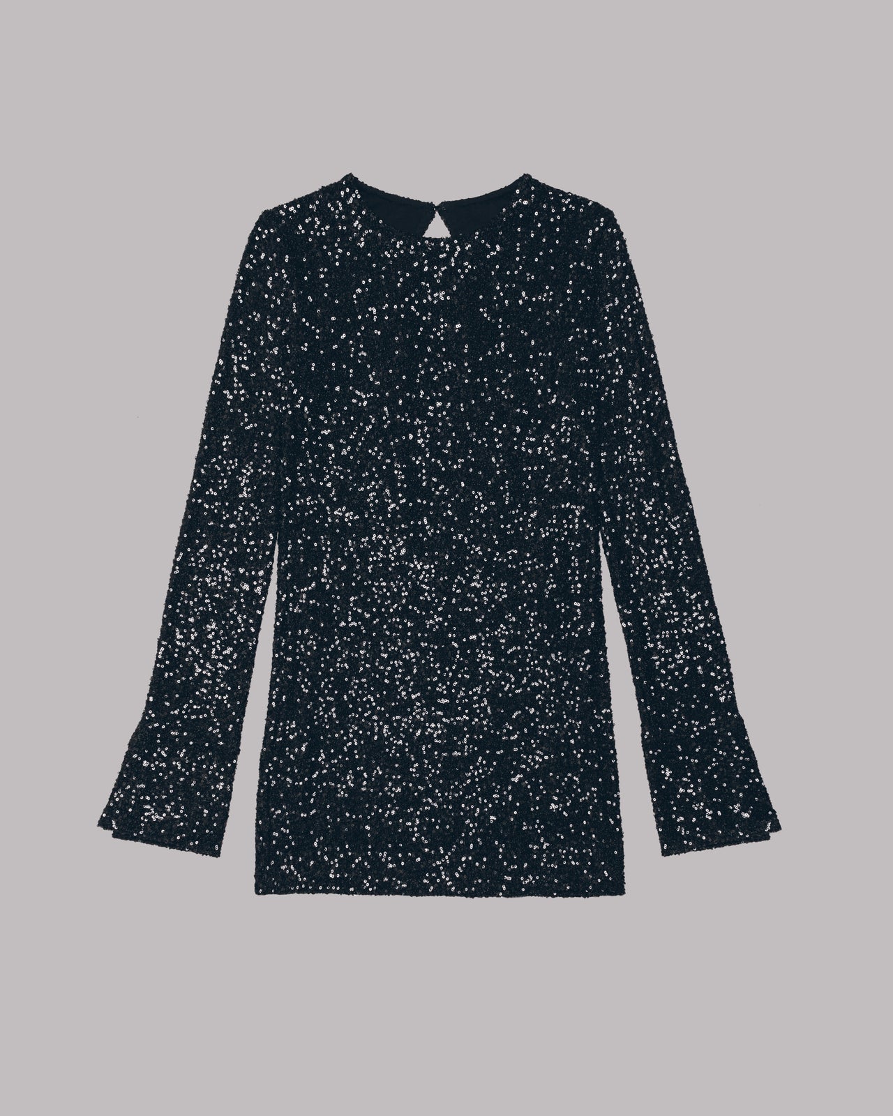 Black Sequin Dress - Product photo