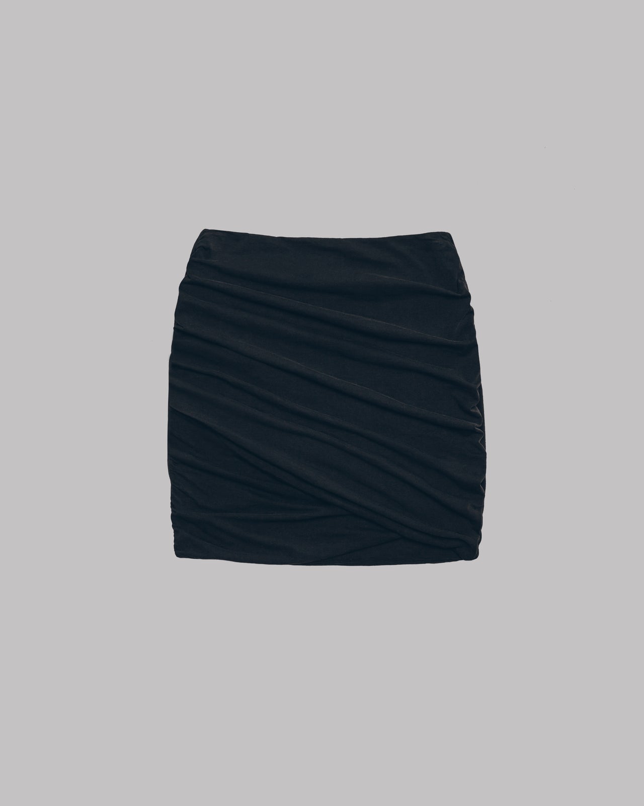 Dark Draped Skirt - Product photo