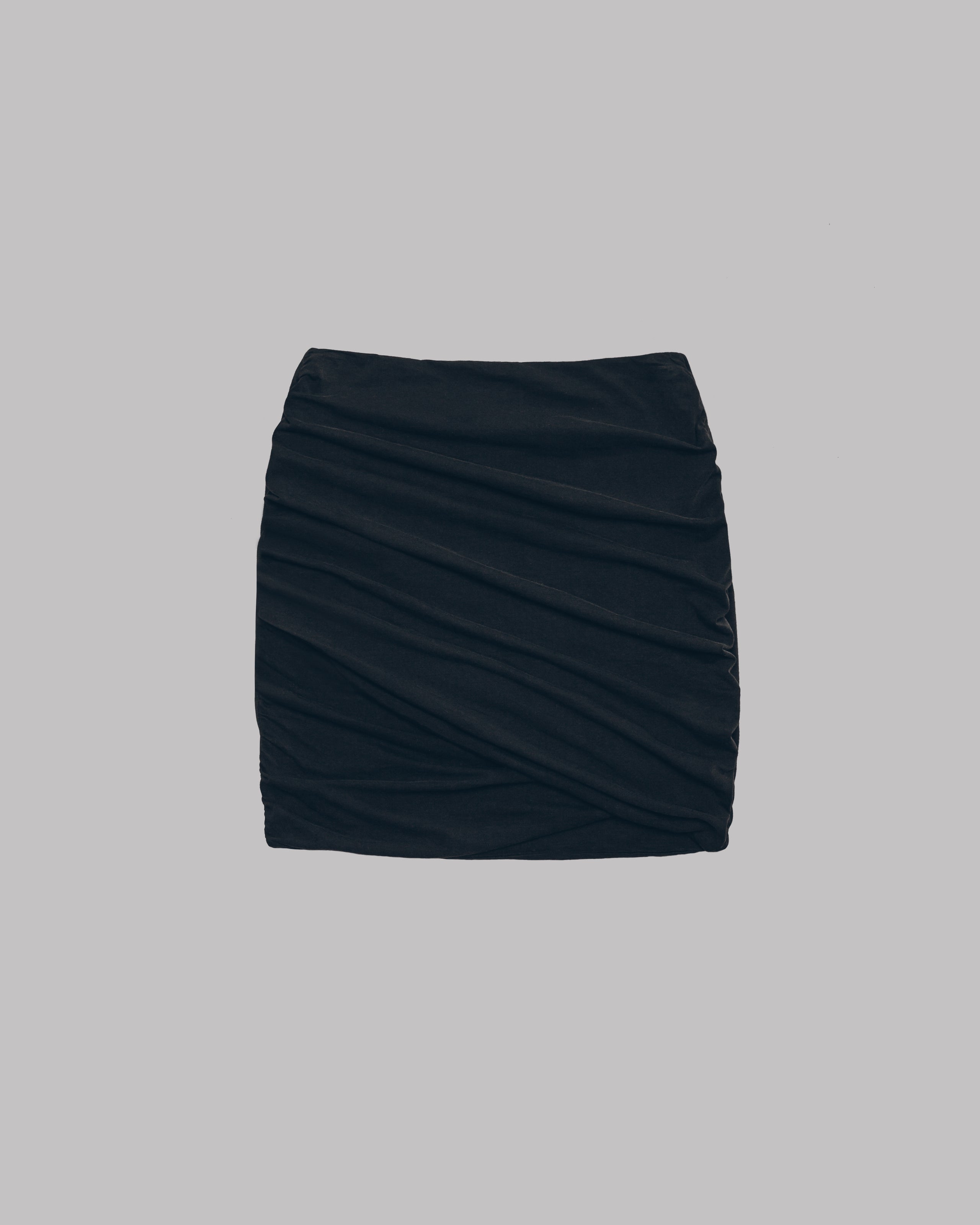 Dark Draped Skirt - Product photo