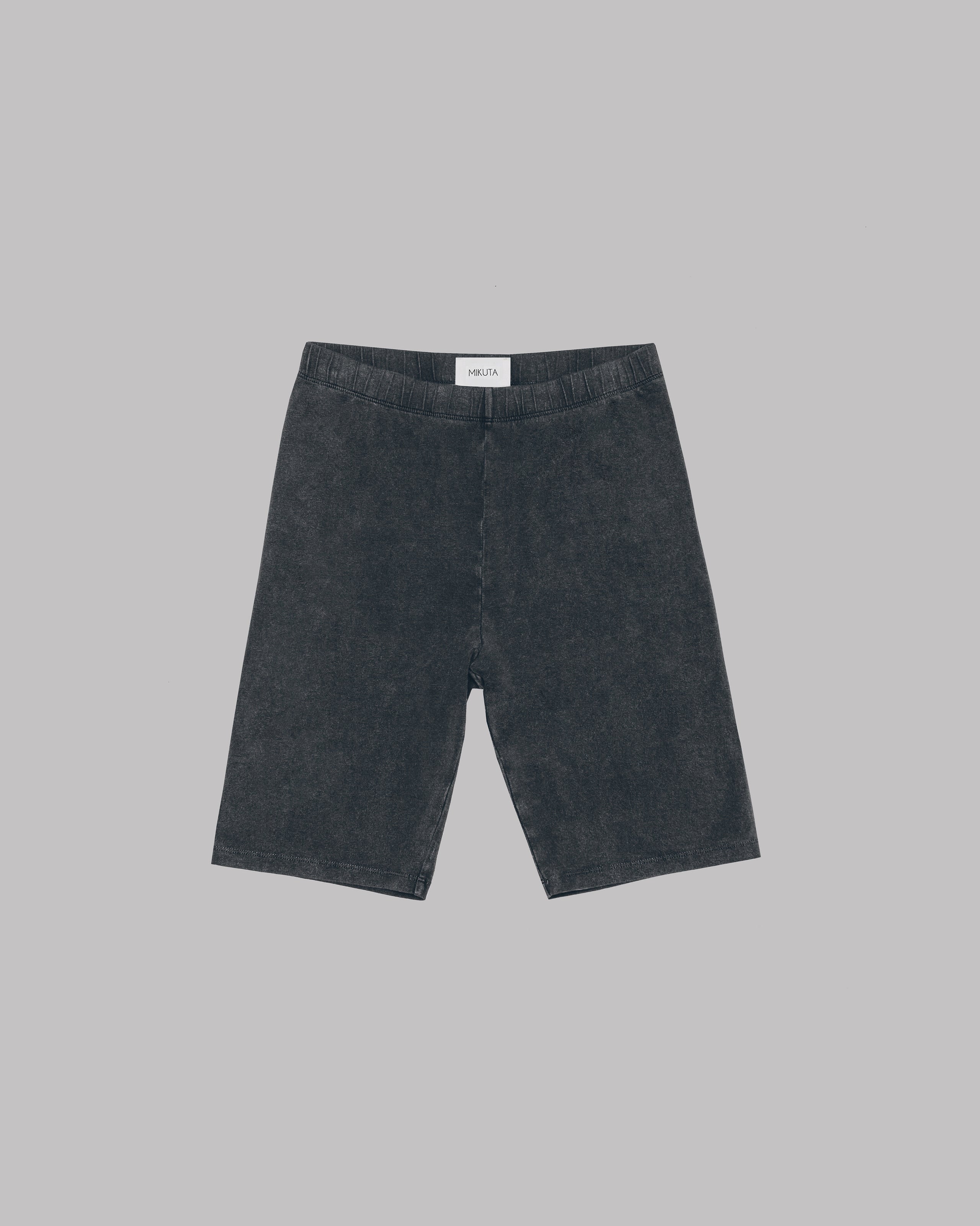 Dark Faded Base Biker Shorts - Product photo