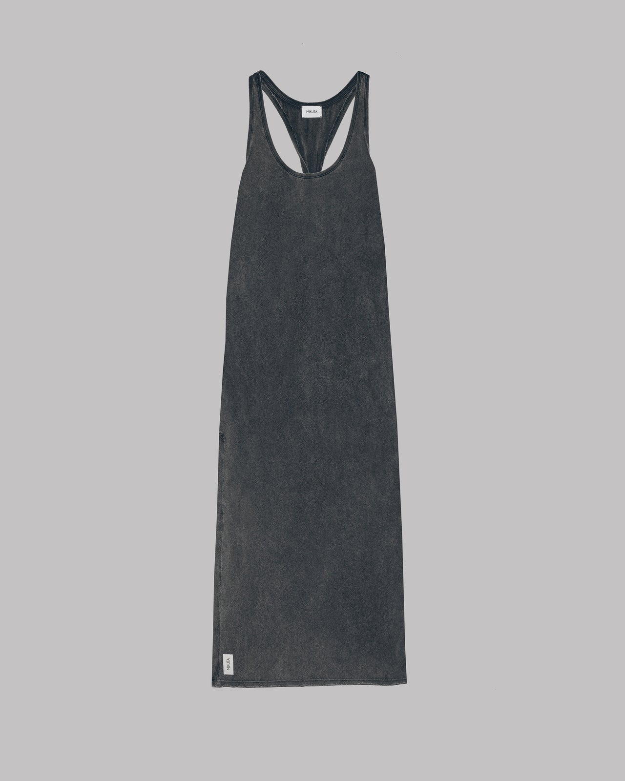 Dark Faded Twisted Tank Dress - Product photo