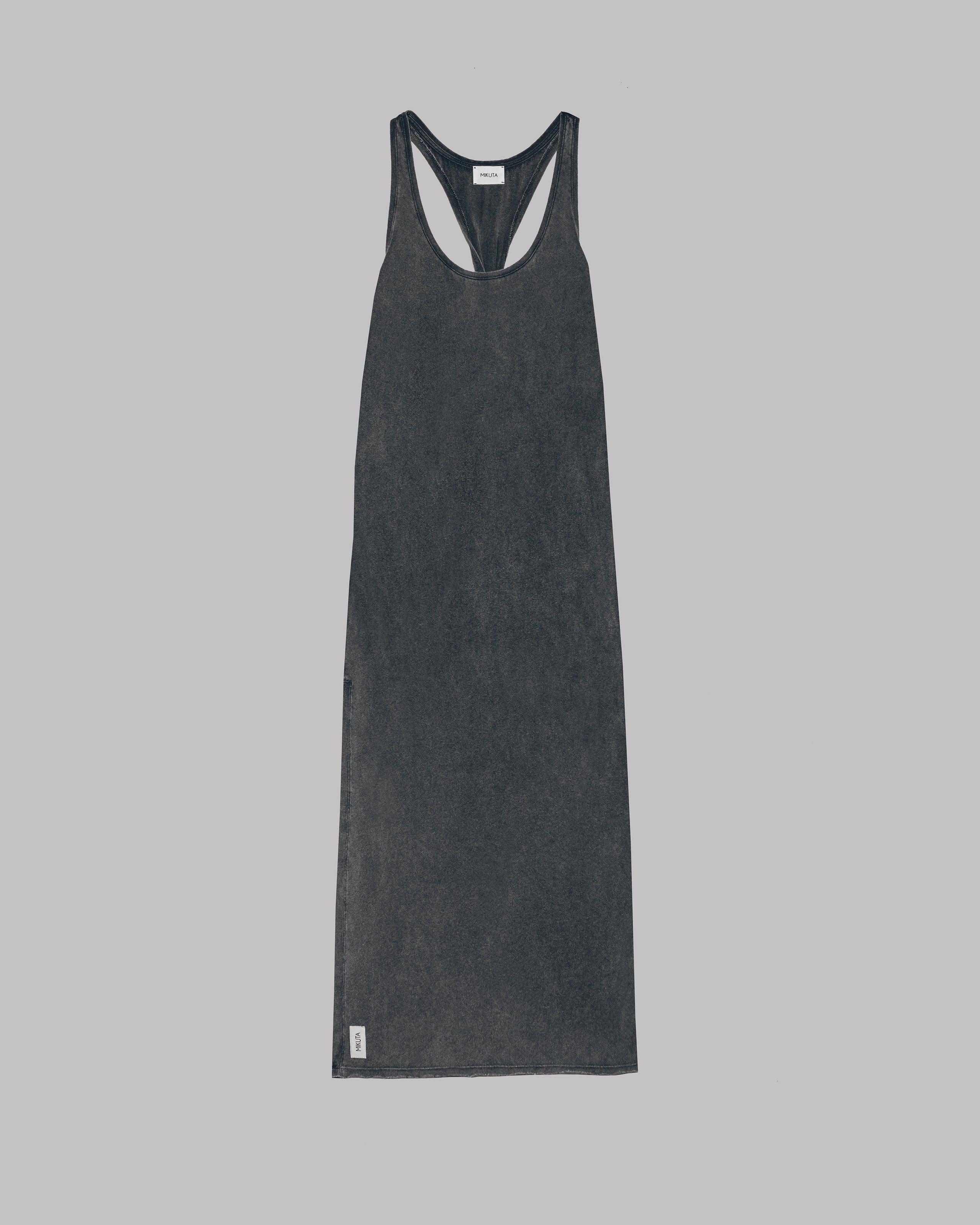 Dark Faded Twisted Tank Dress - Product photo