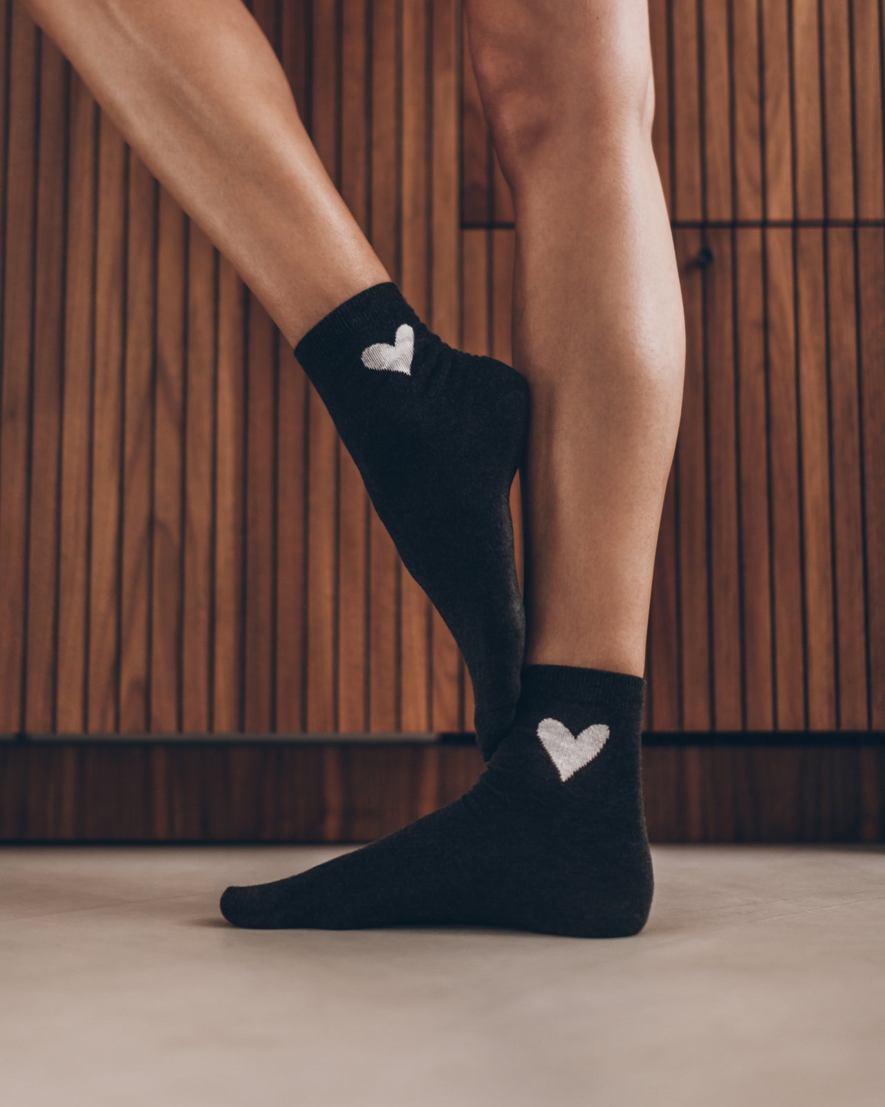 Dark Heart Socks - Product photo
