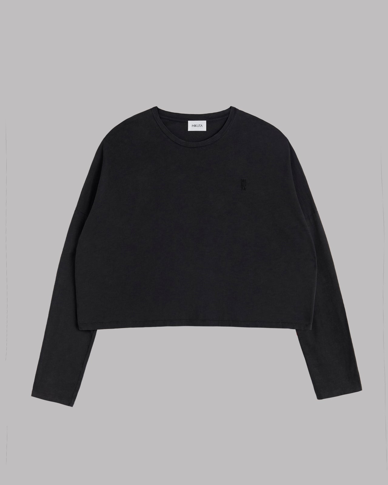 Dark Peachy Loose Cotton Longsleeve - Product photo