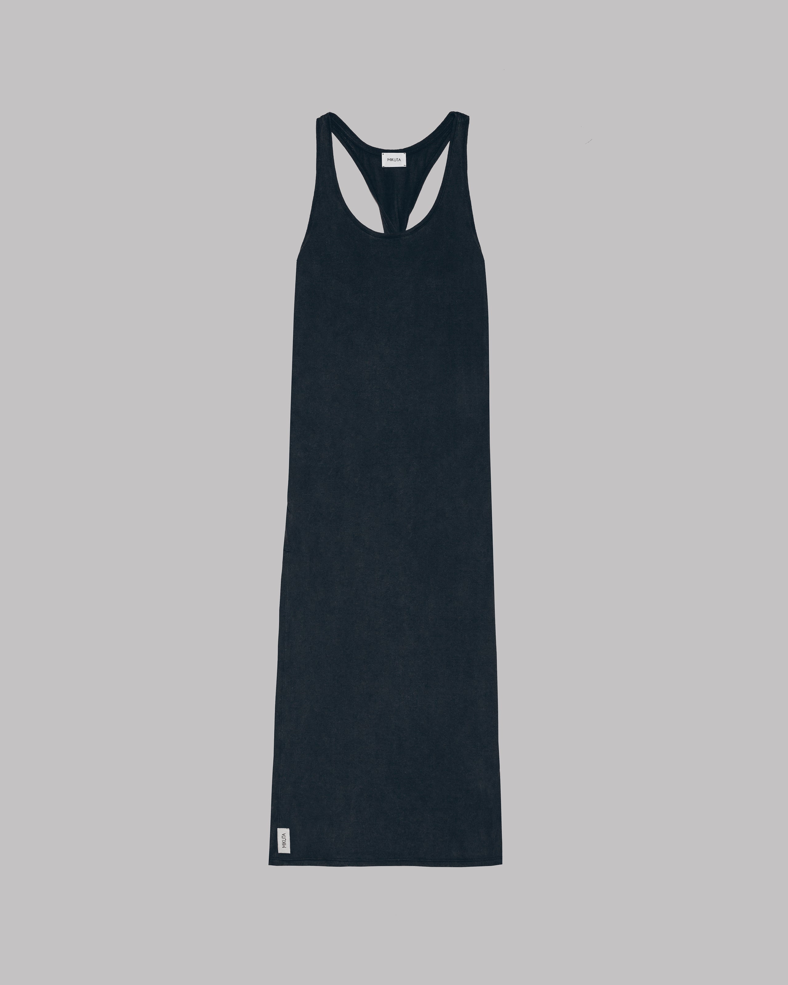 Dark Twisted Tank Dress - Product photo