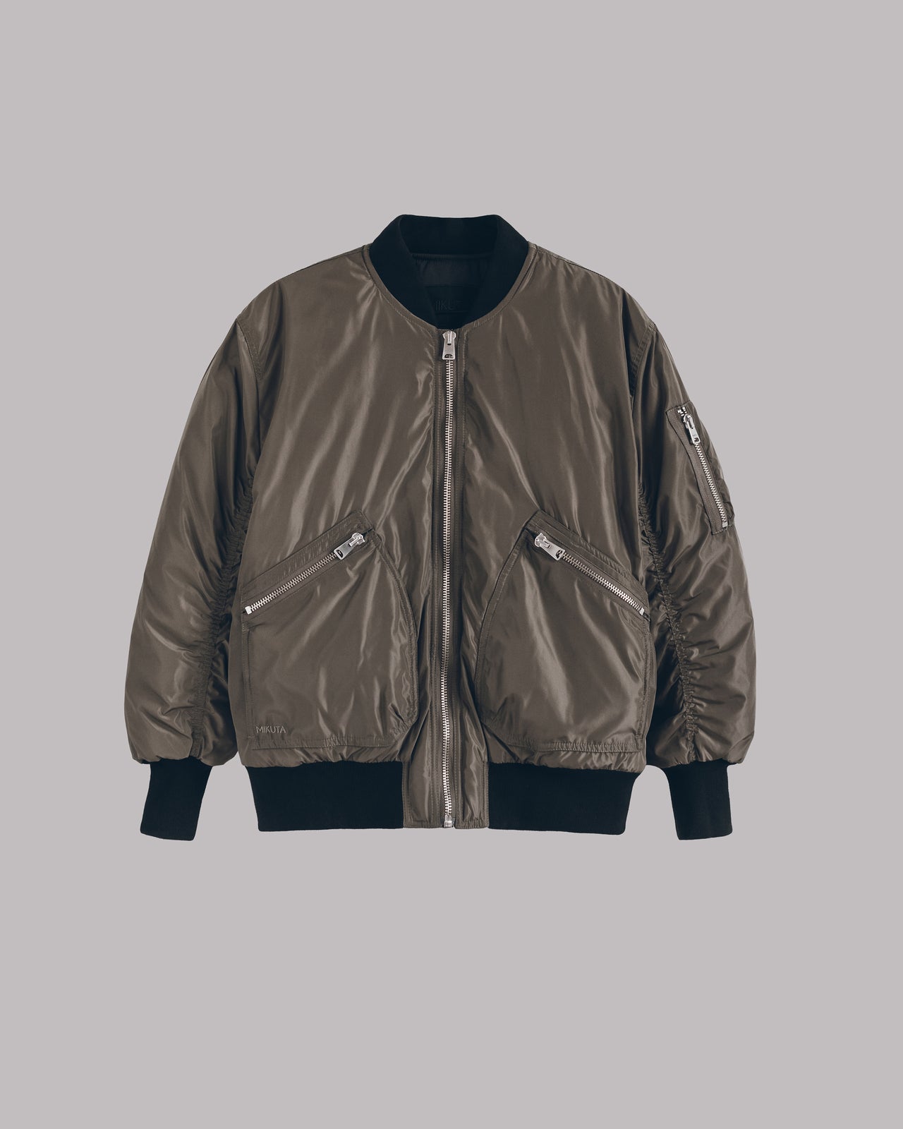 Green Bomber Jacket - Product photo