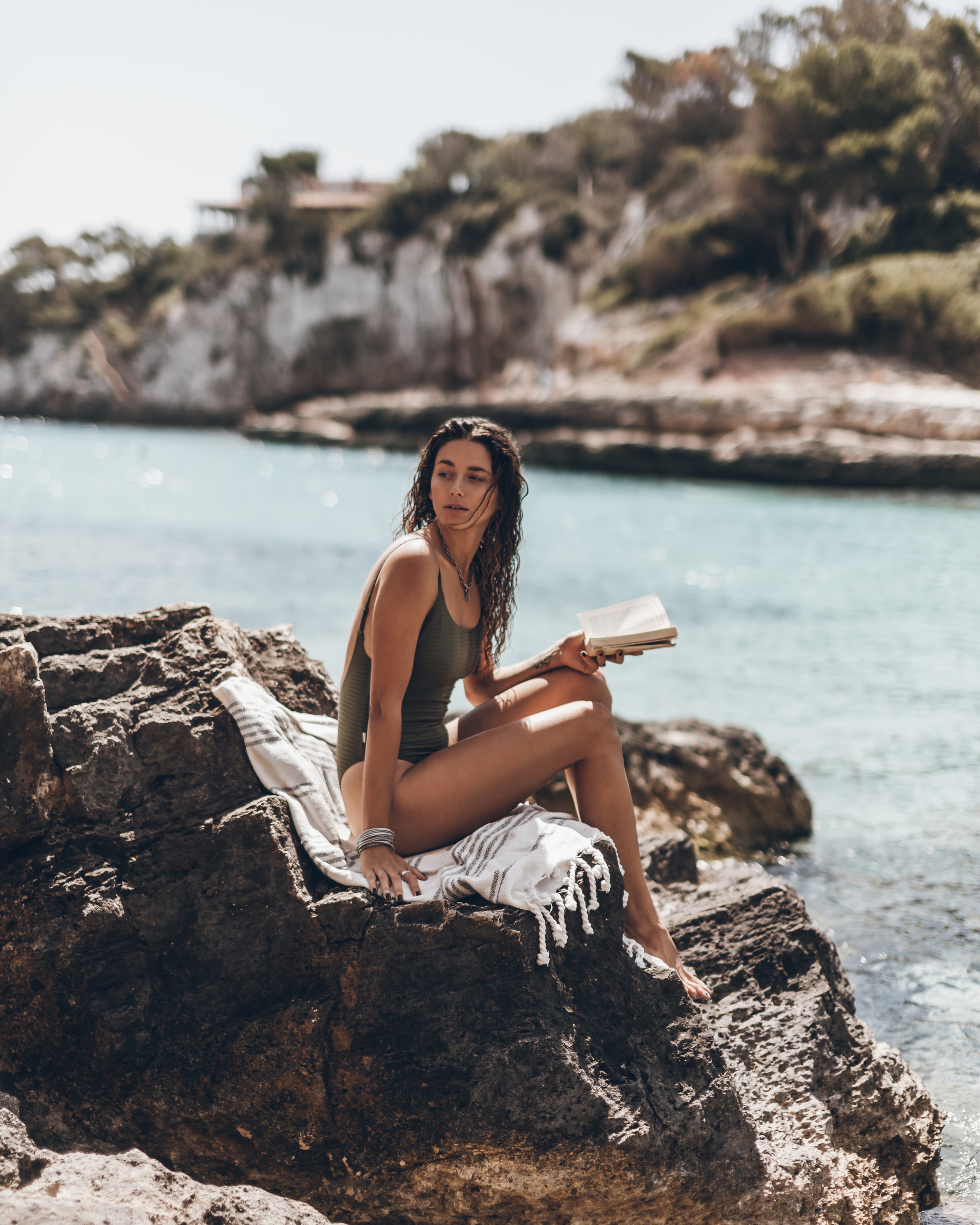 Green Swimsuit - Product photo