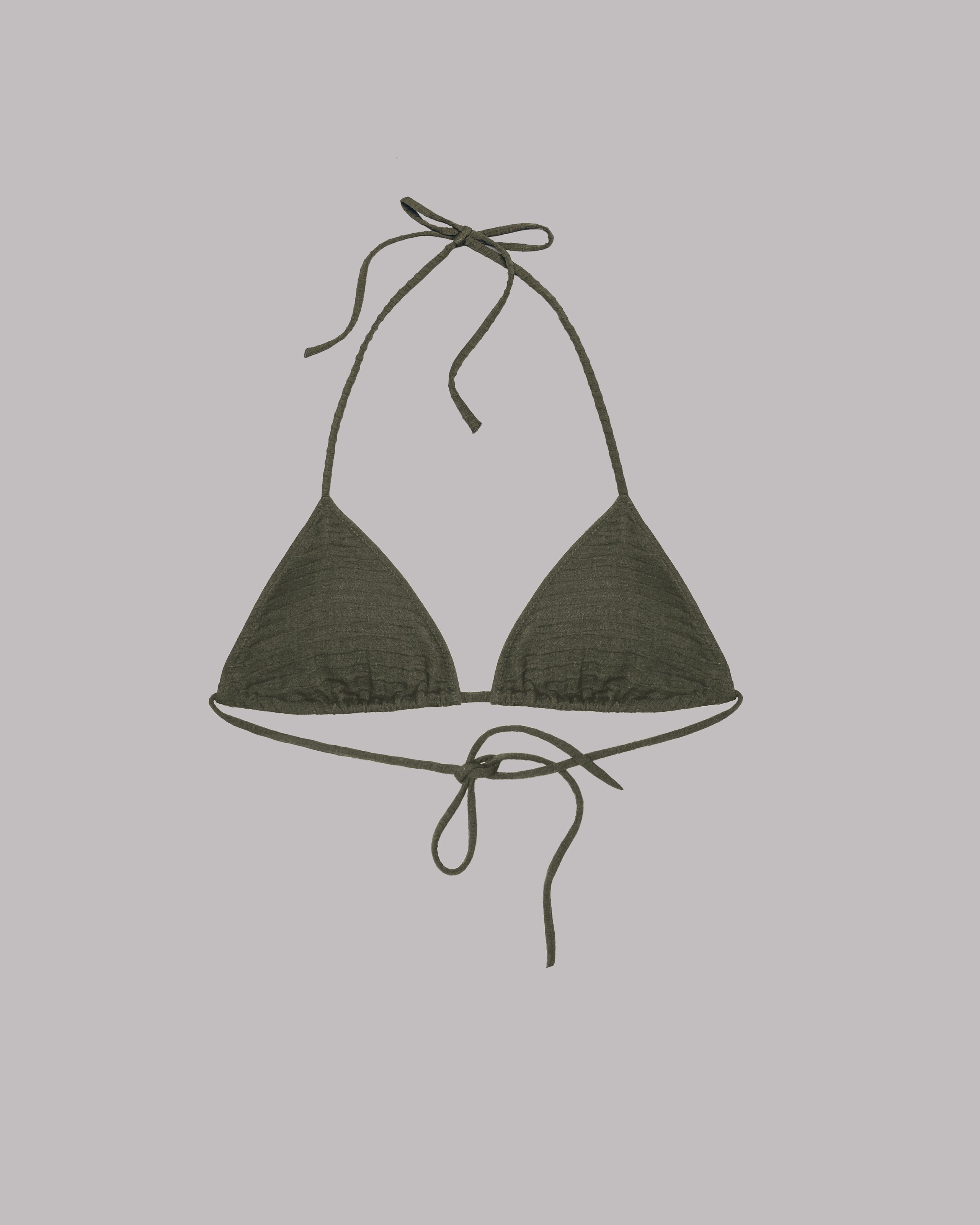 Green Triangle Bikini Top Copy - Product photo