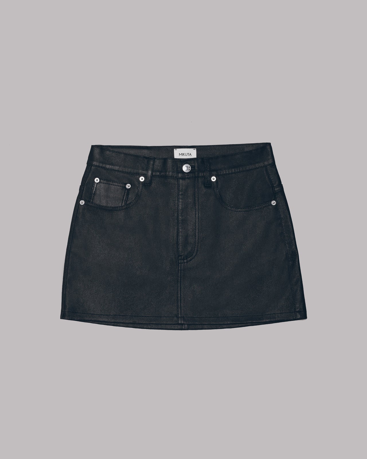 Leather Skirt - Product photo