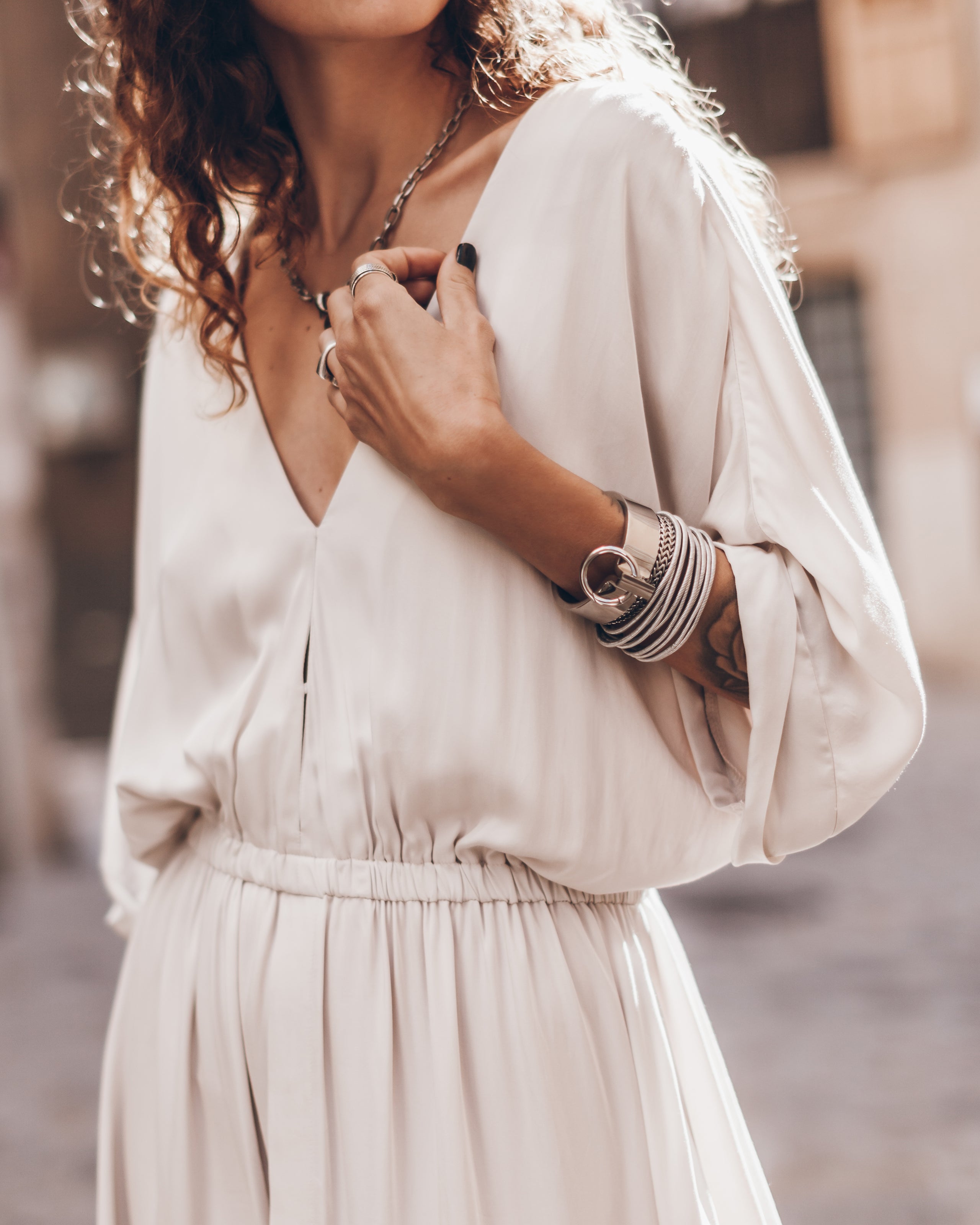 Light Long Flowy Dress - Product photo