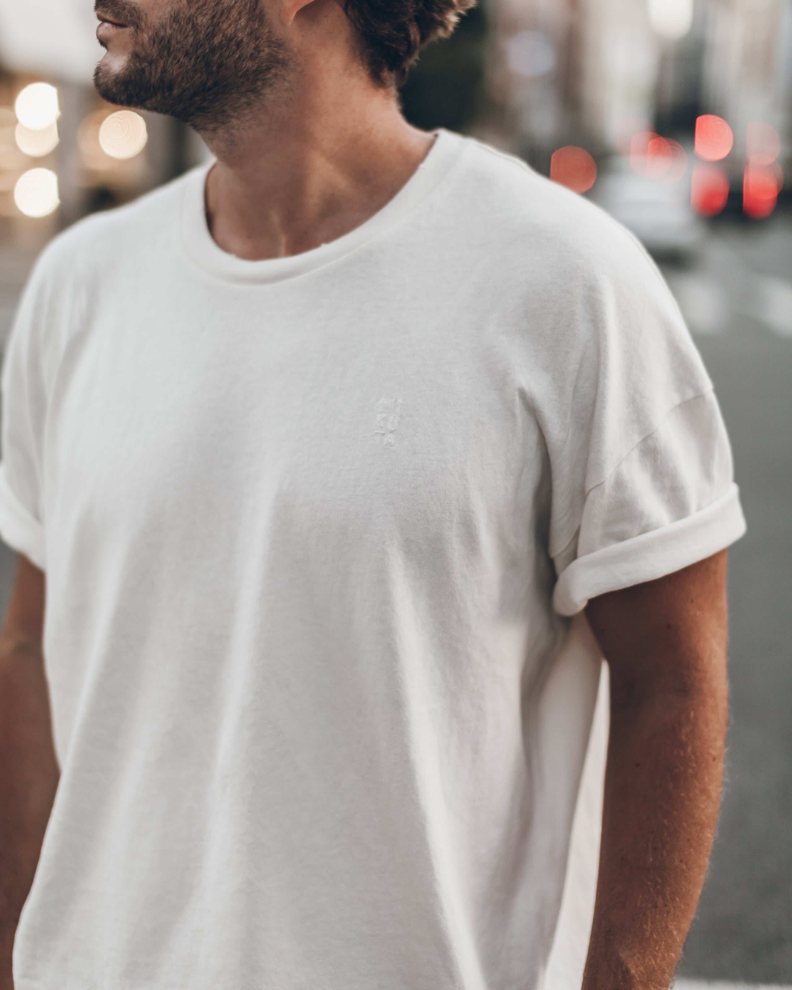 Off White Vintage Unisex Shirt Charcoal Small Canvas Bag Klemens - Product photo