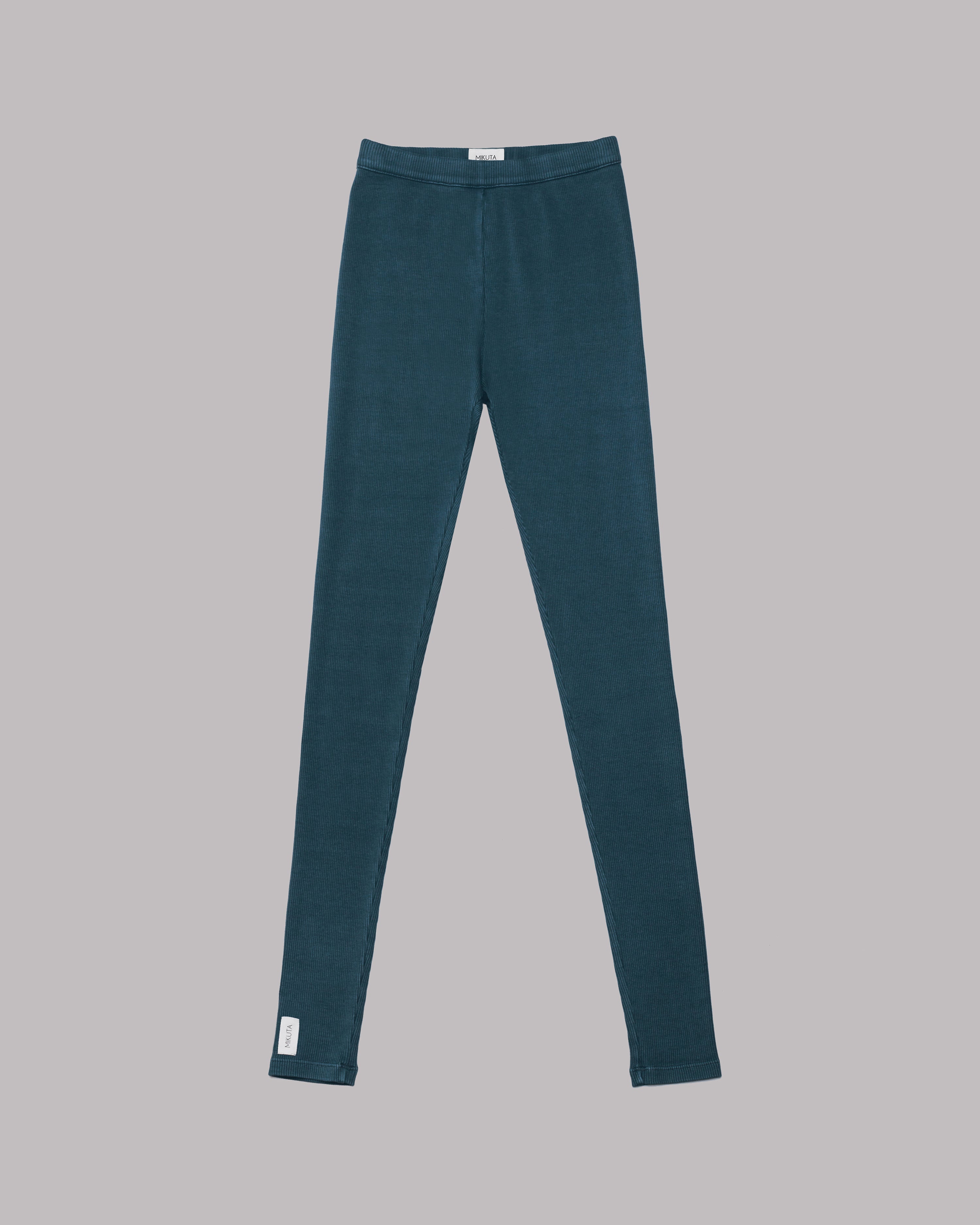 YEAR OF OURS Ribbed Pocket Legging in Deep Teal