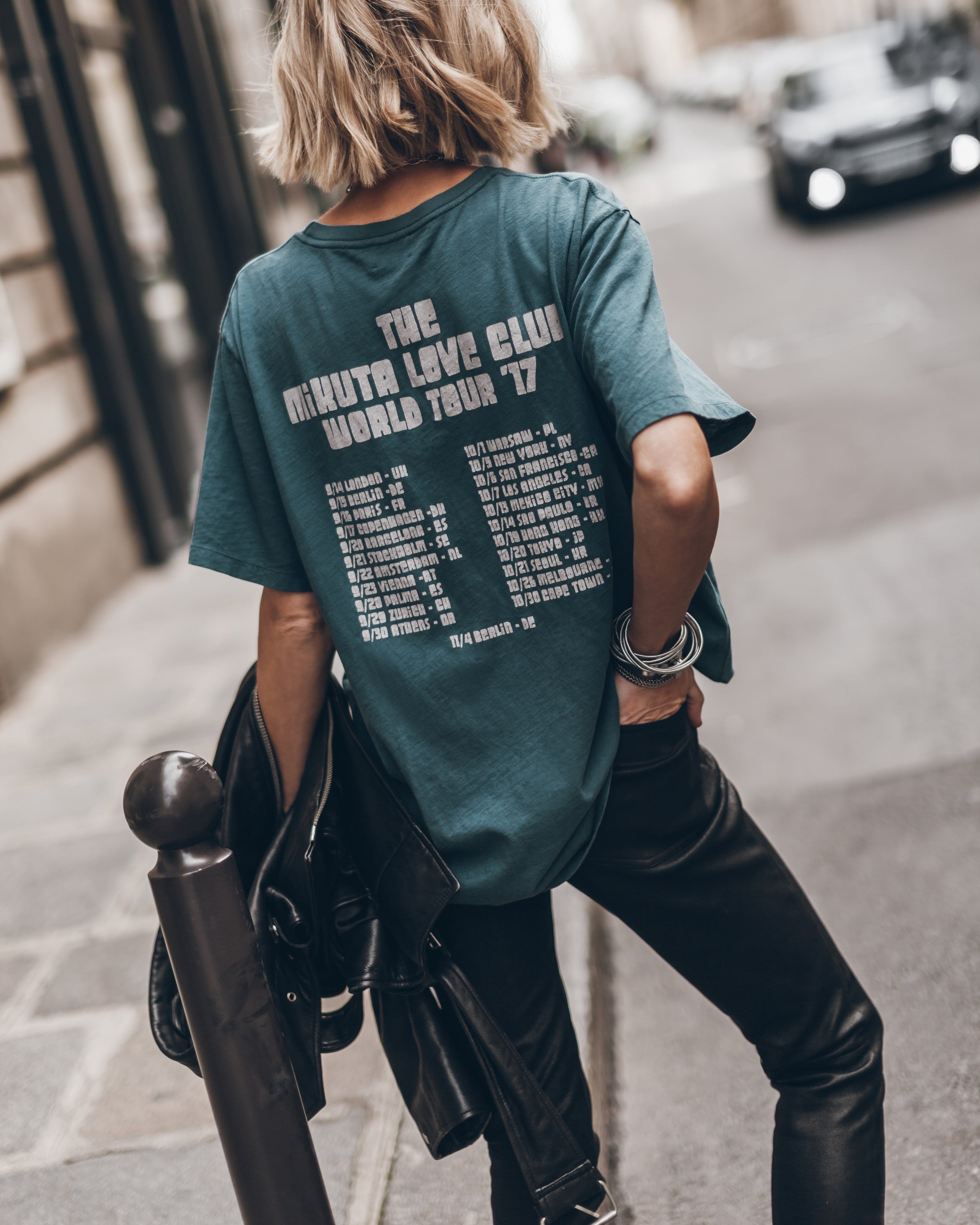 Teal Tour Relaxed Shirt - Product photo