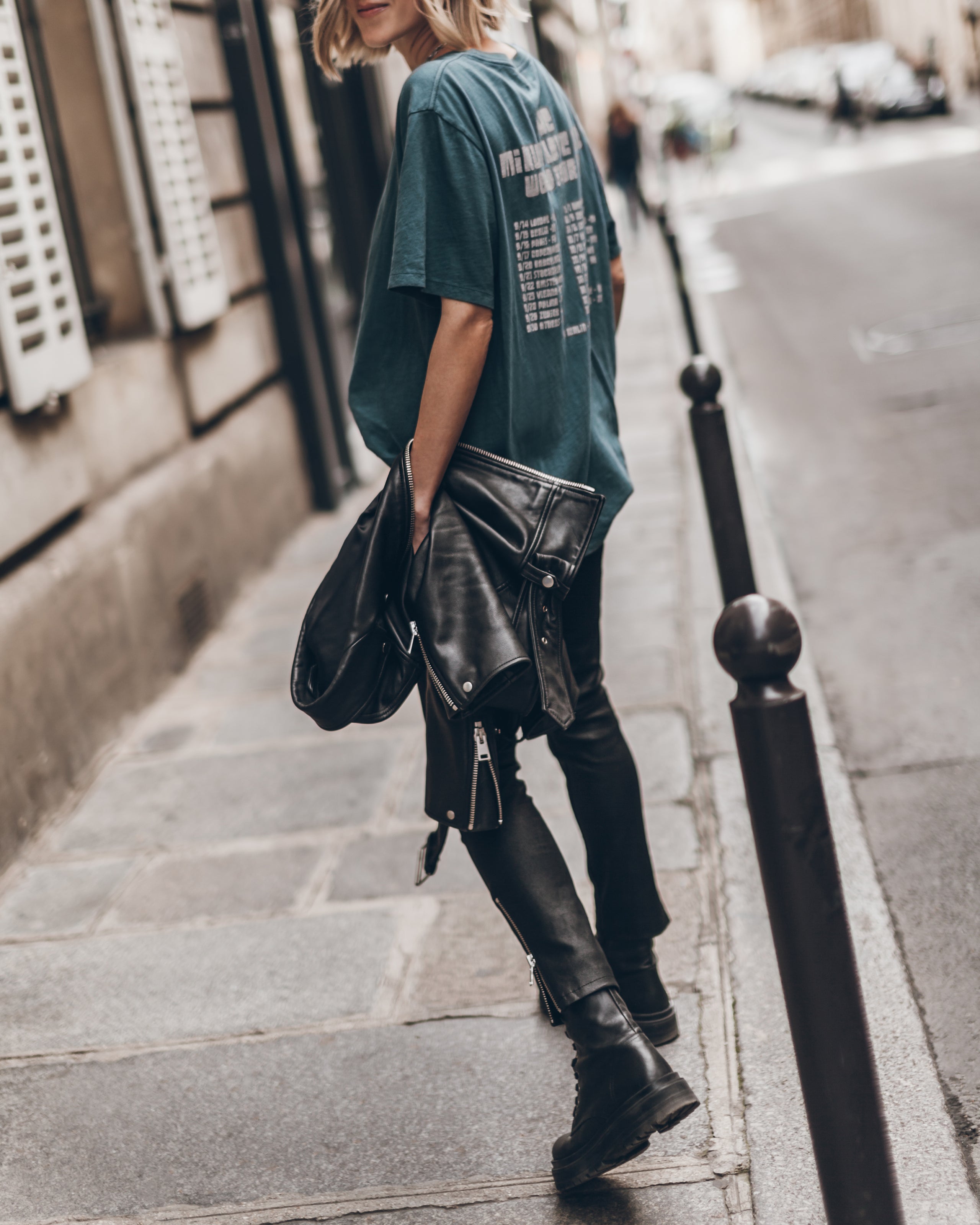 Teal Tour Relaxed Shirt - Product photo