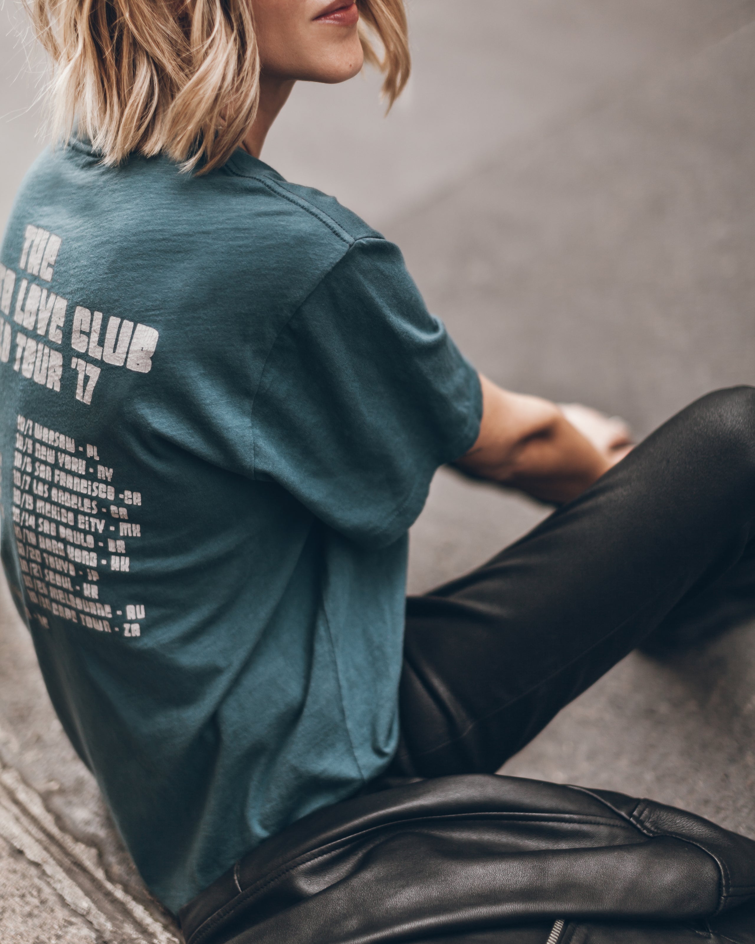 Teal Tour Relaxed Shirt - Product photo
