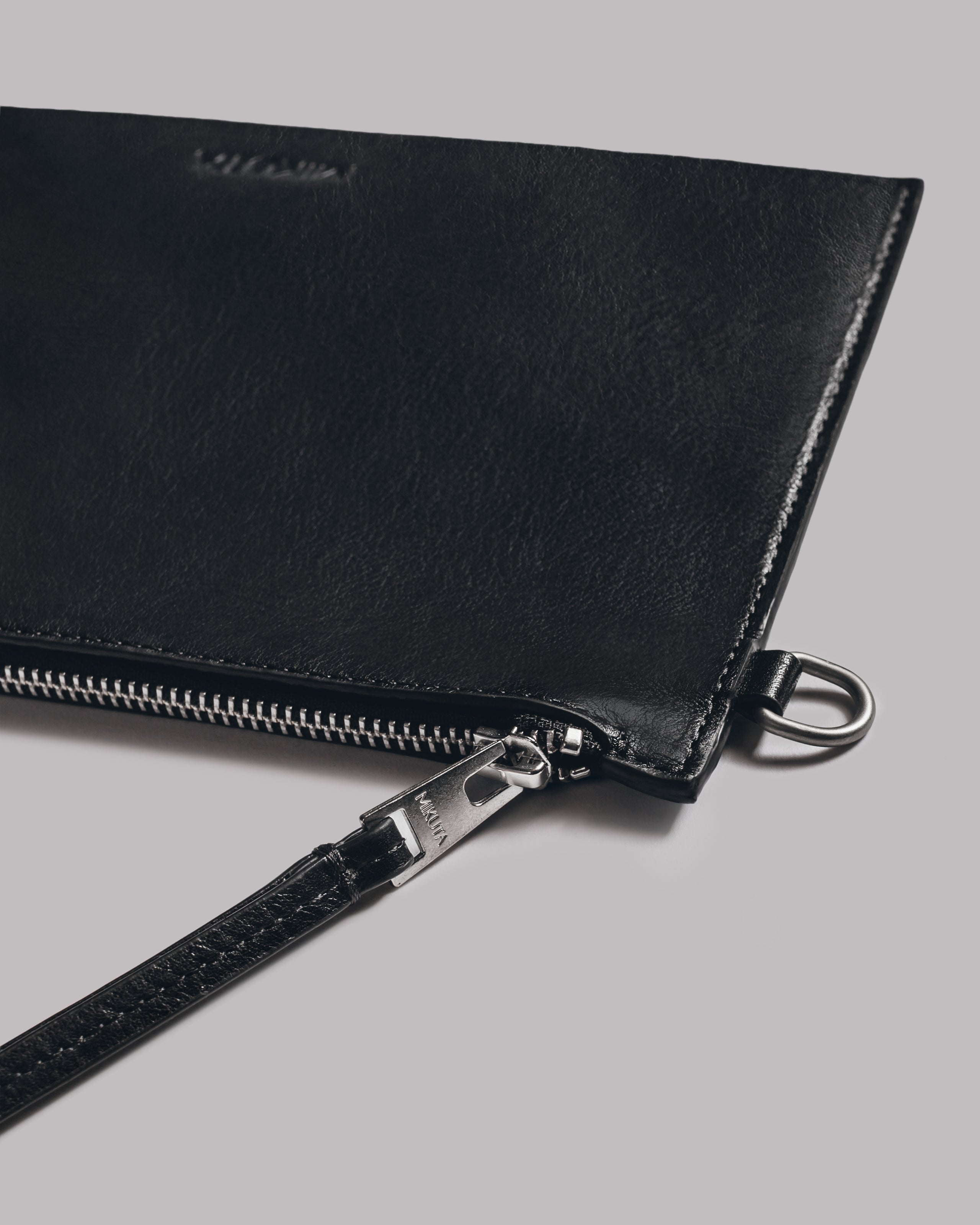 The Black Leather Pouch