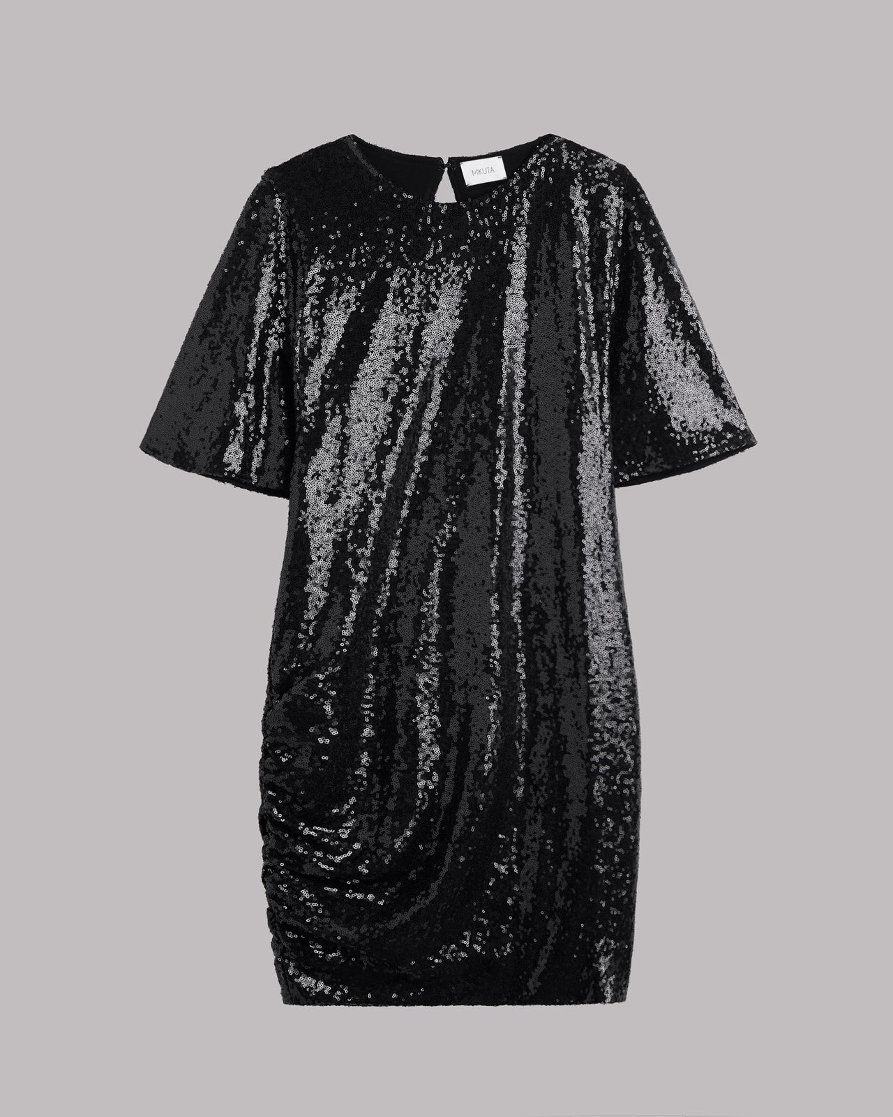 The Black Short Sequin Dress