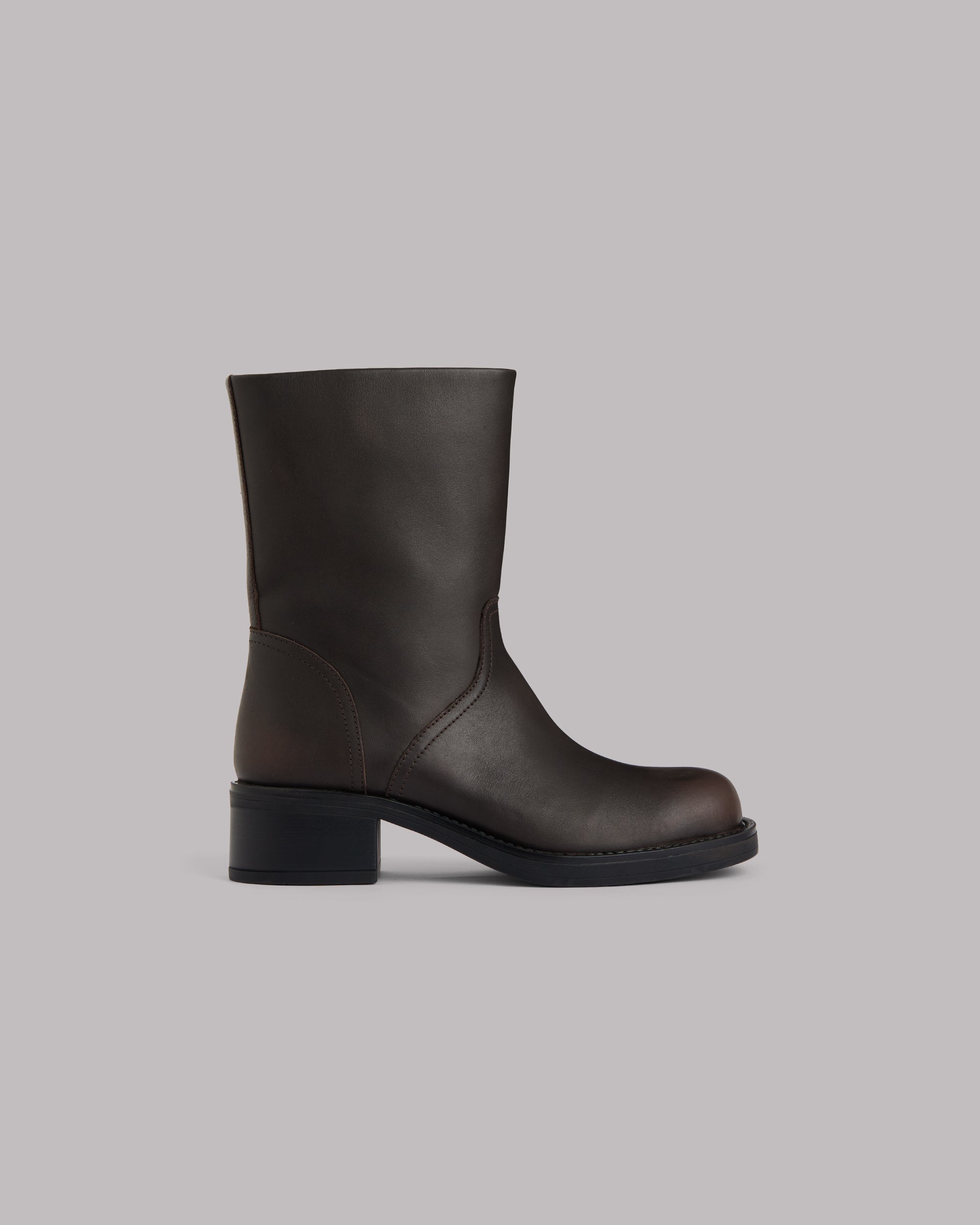 The Brown Leather Boots