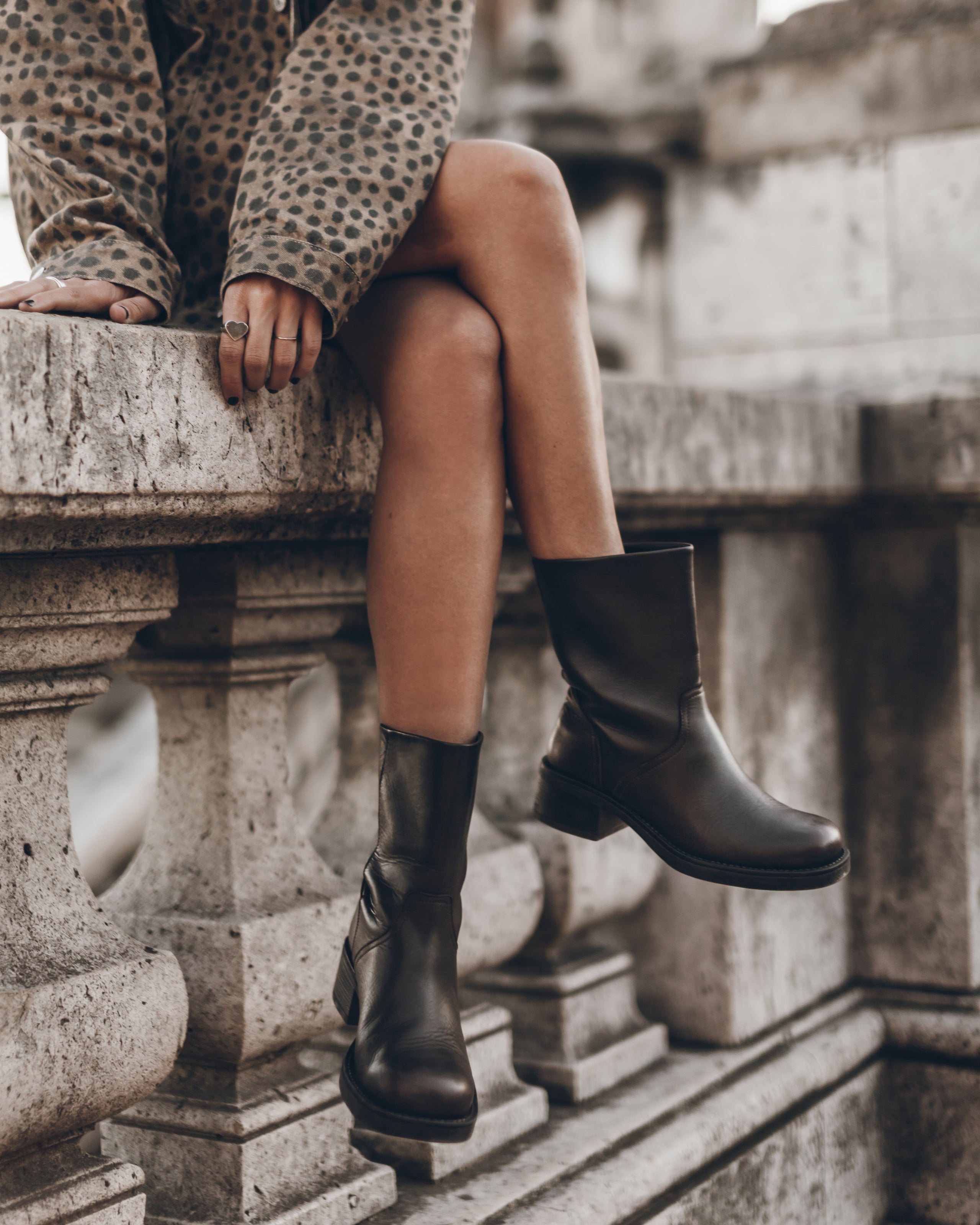 The Brown Leather Boots