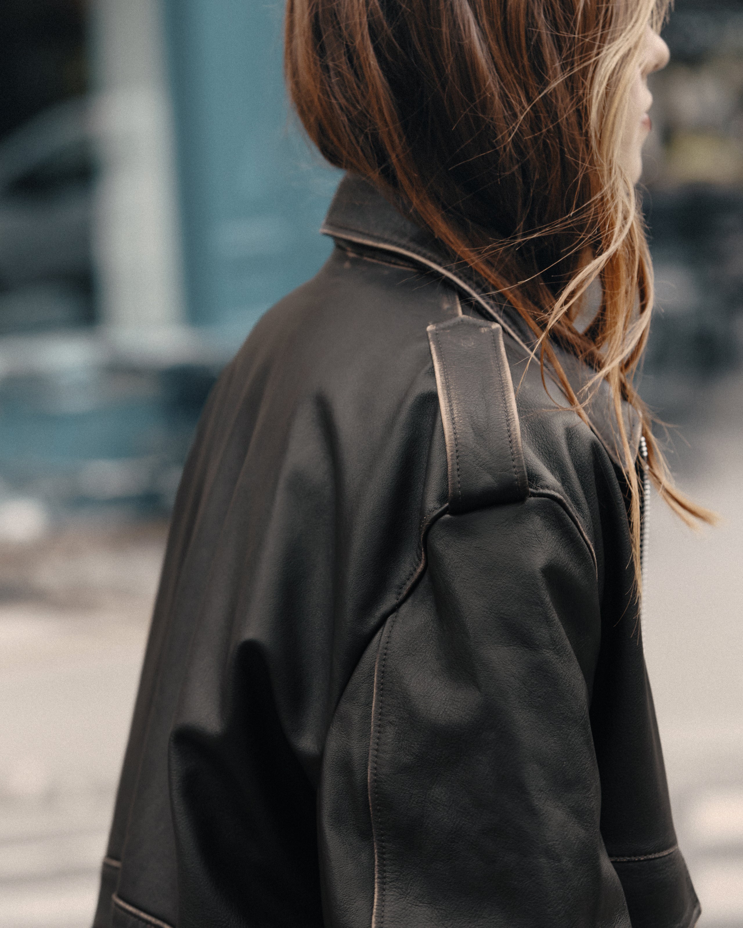 The Brown Vintage Leather Jacket