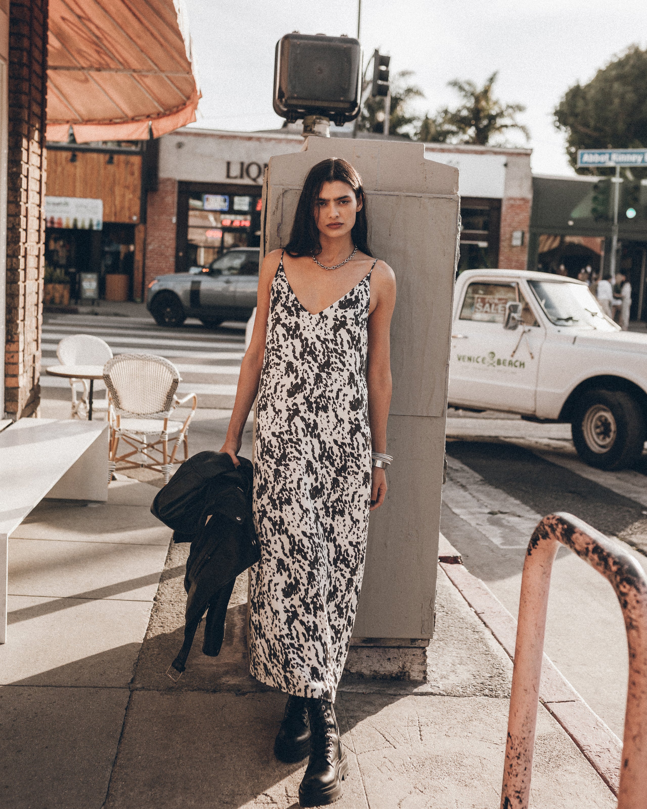 The Dalmatian Slip Dress