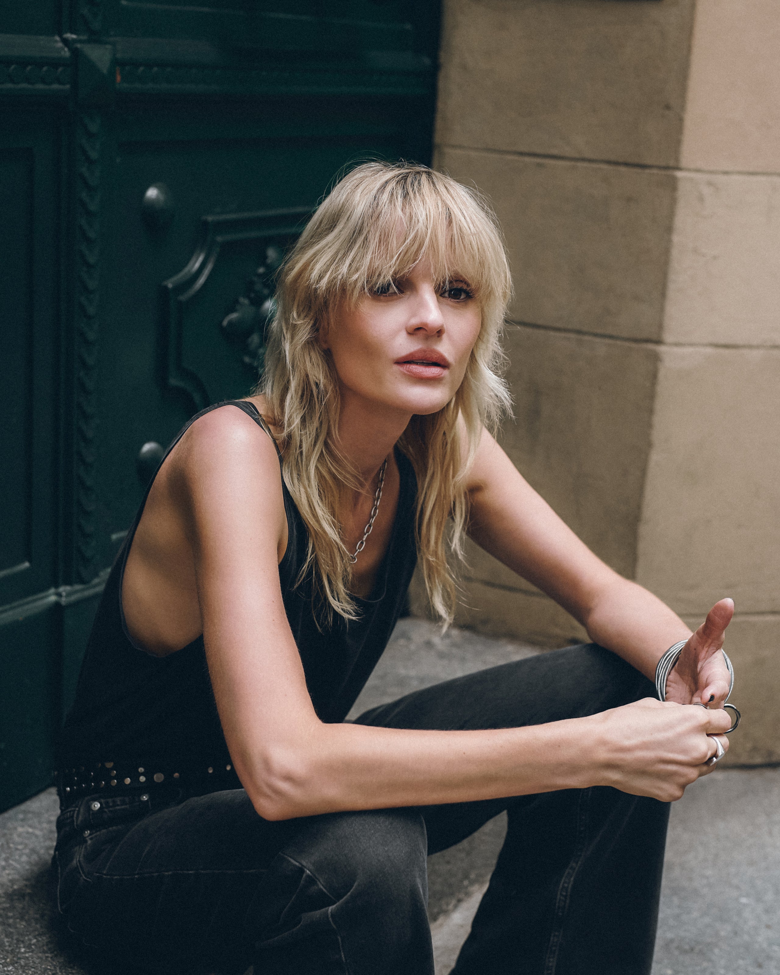 The Dark Faded Base Tank Top