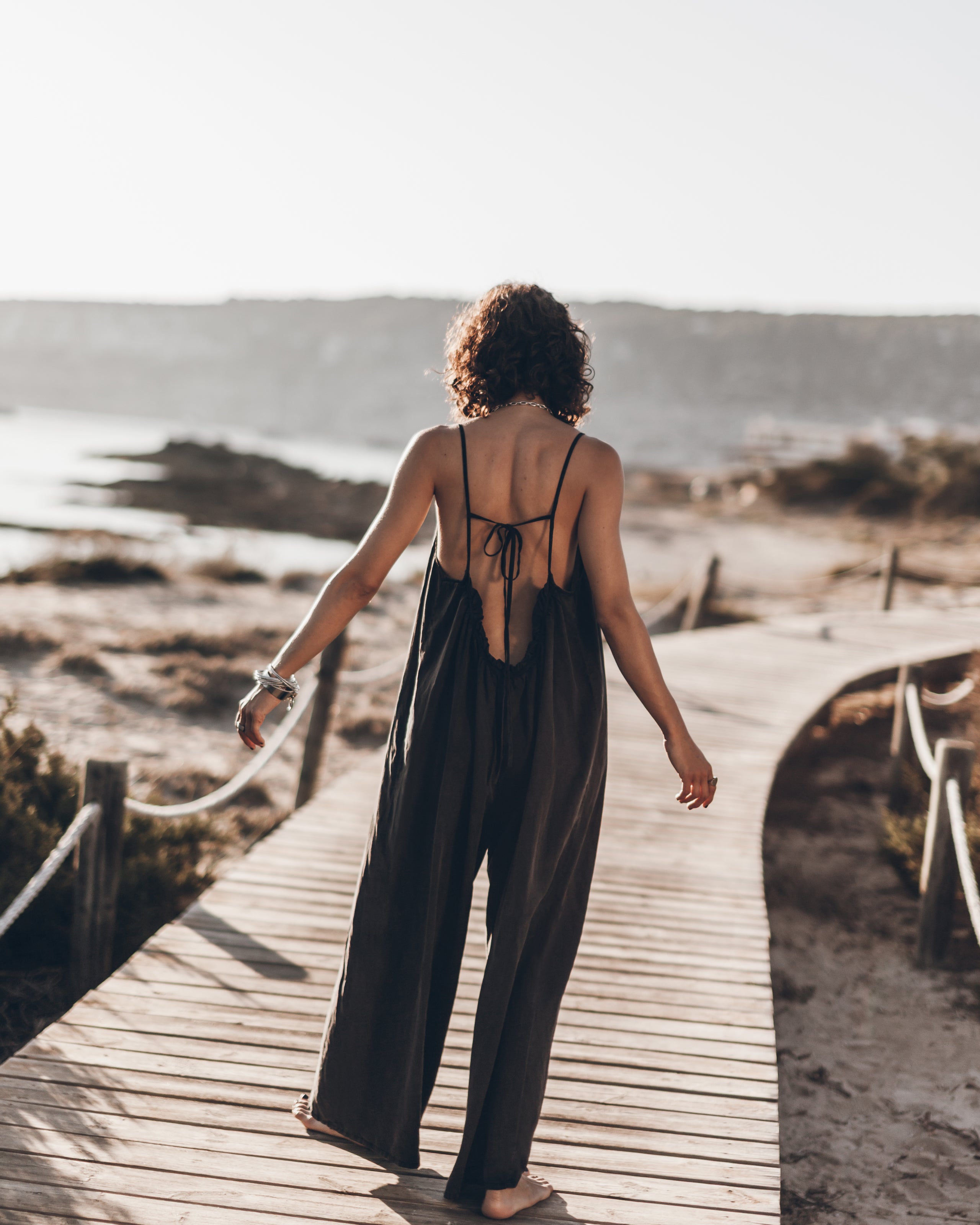 The Dark Flowy Jumpsuit