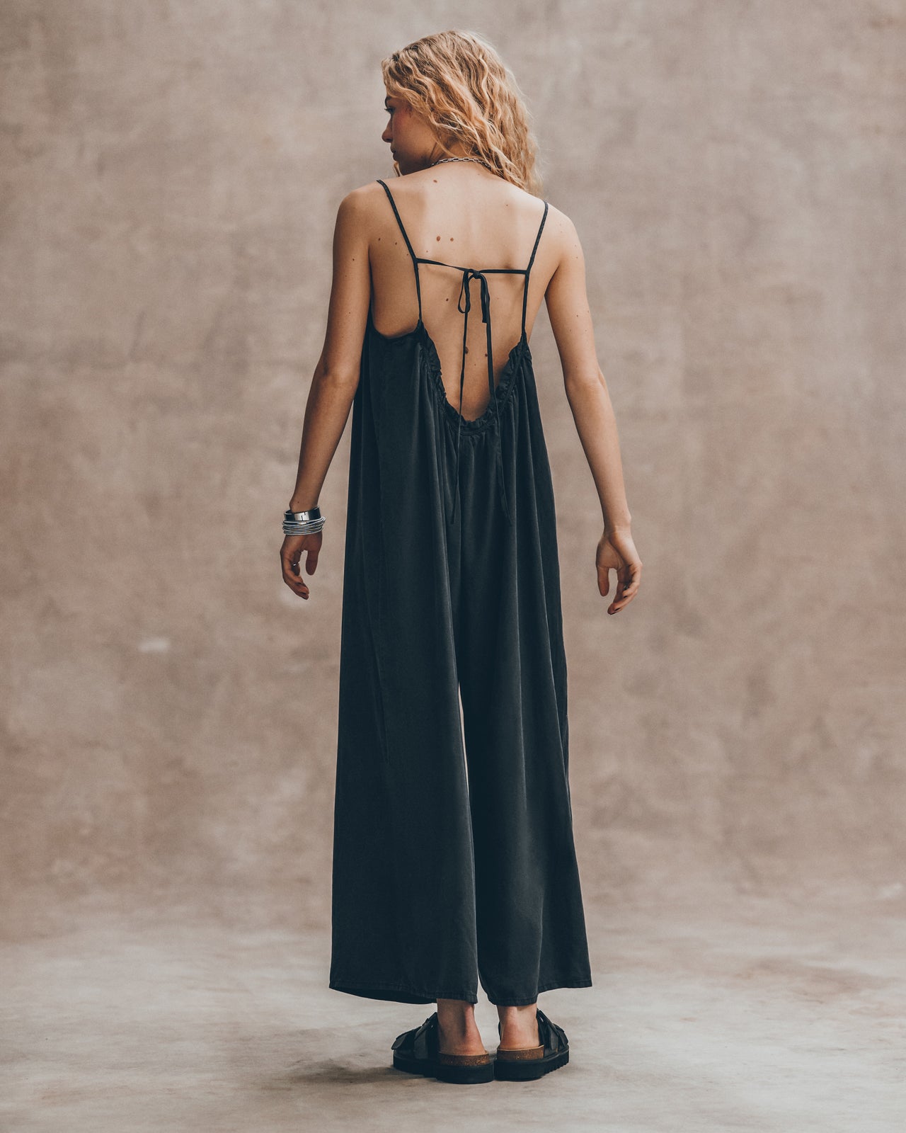 The Dark Flowy Jumpsuit