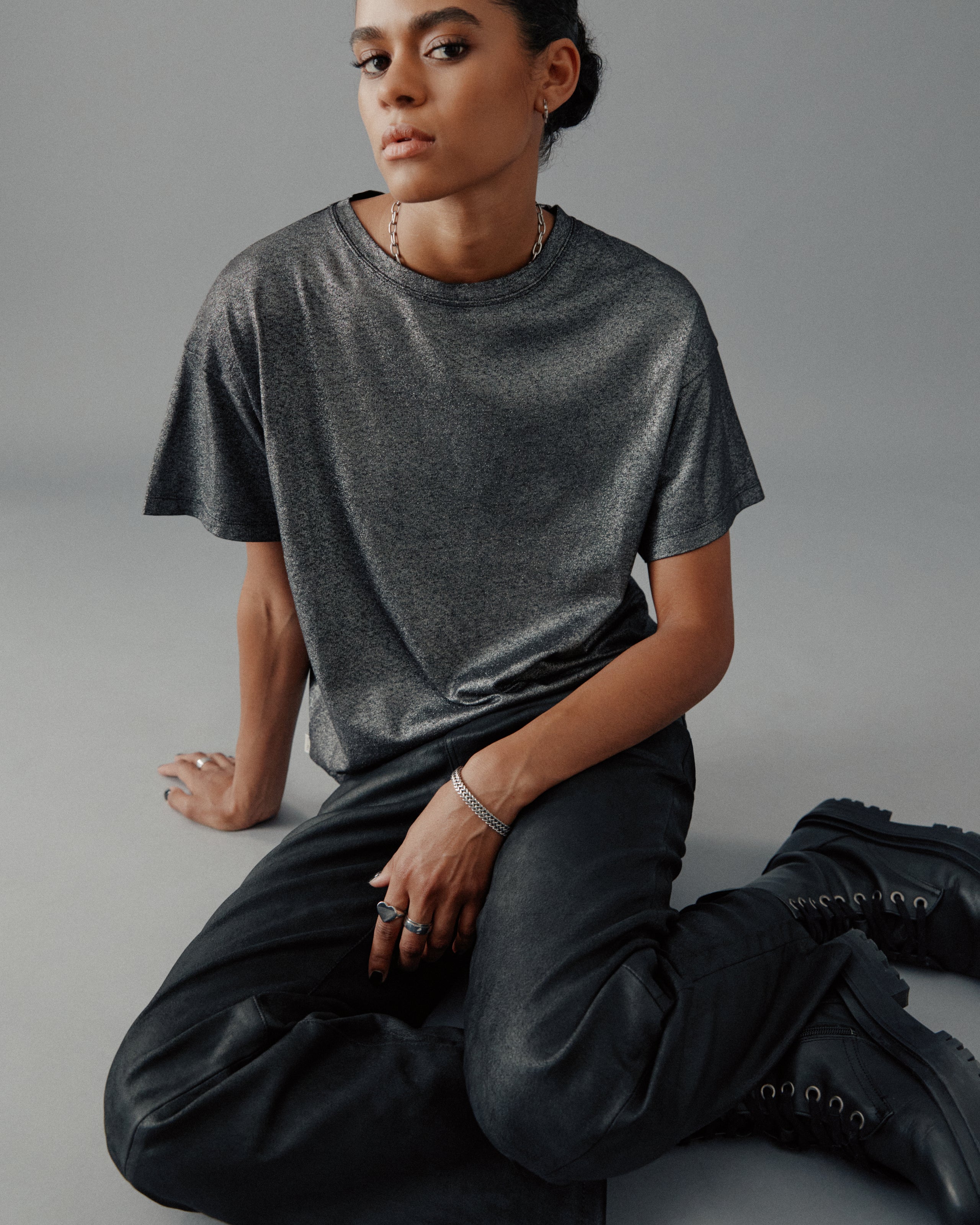 The Dark Glitter Base T-Shirt