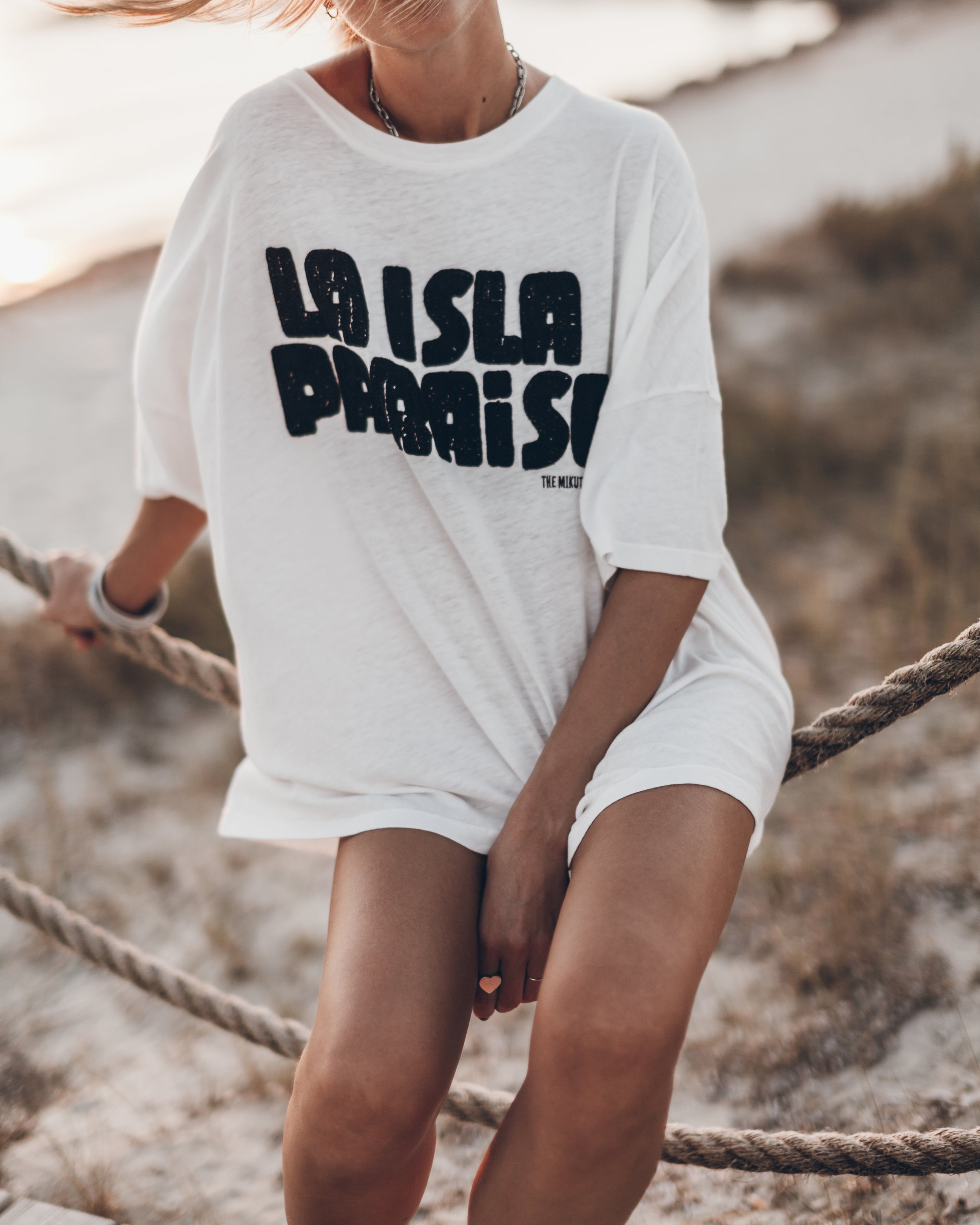 The Dark Paraiso Long Loose Shirt - Product photo