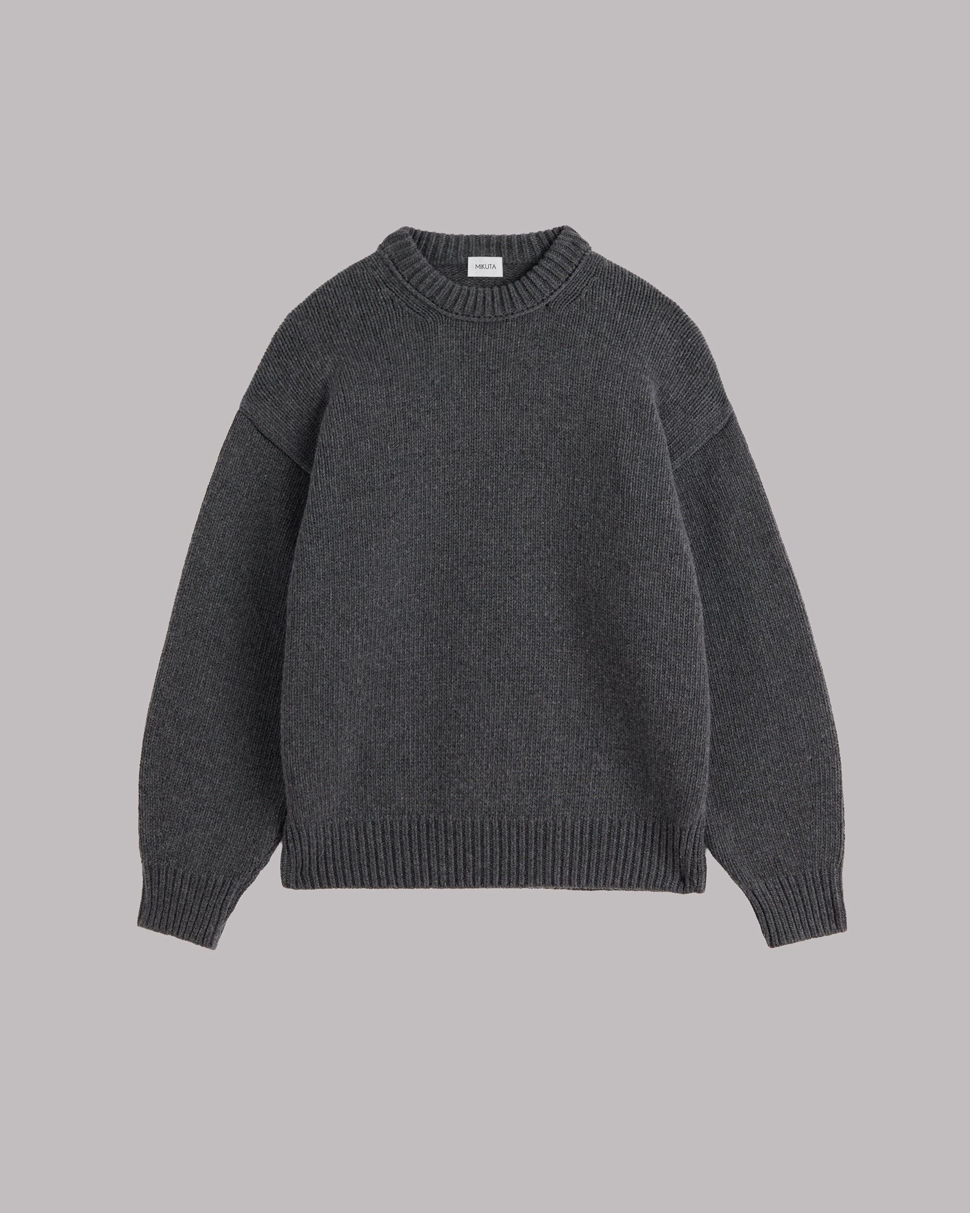 The Dark Relaxed Knitted Sweater