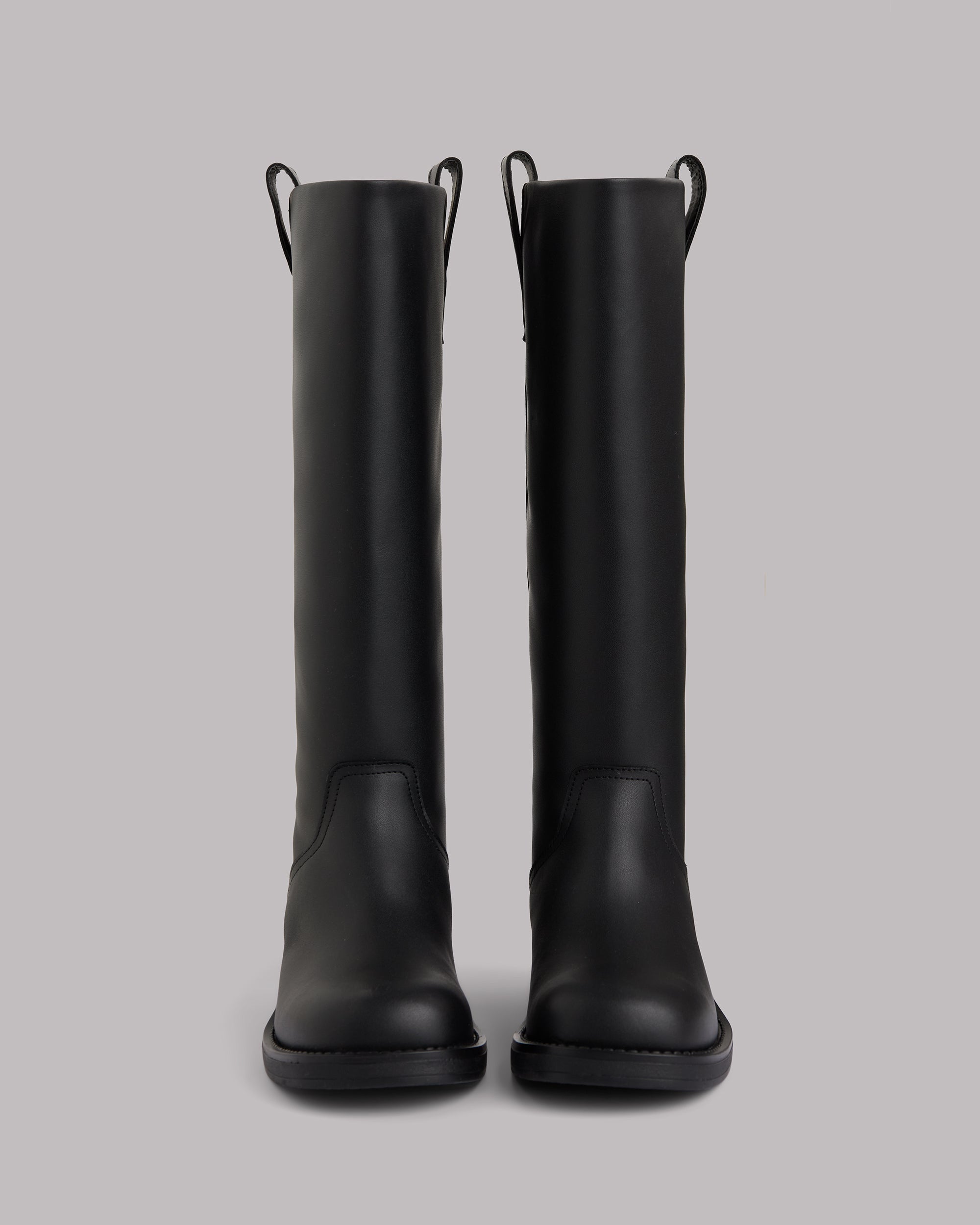 The Leather Long Boots