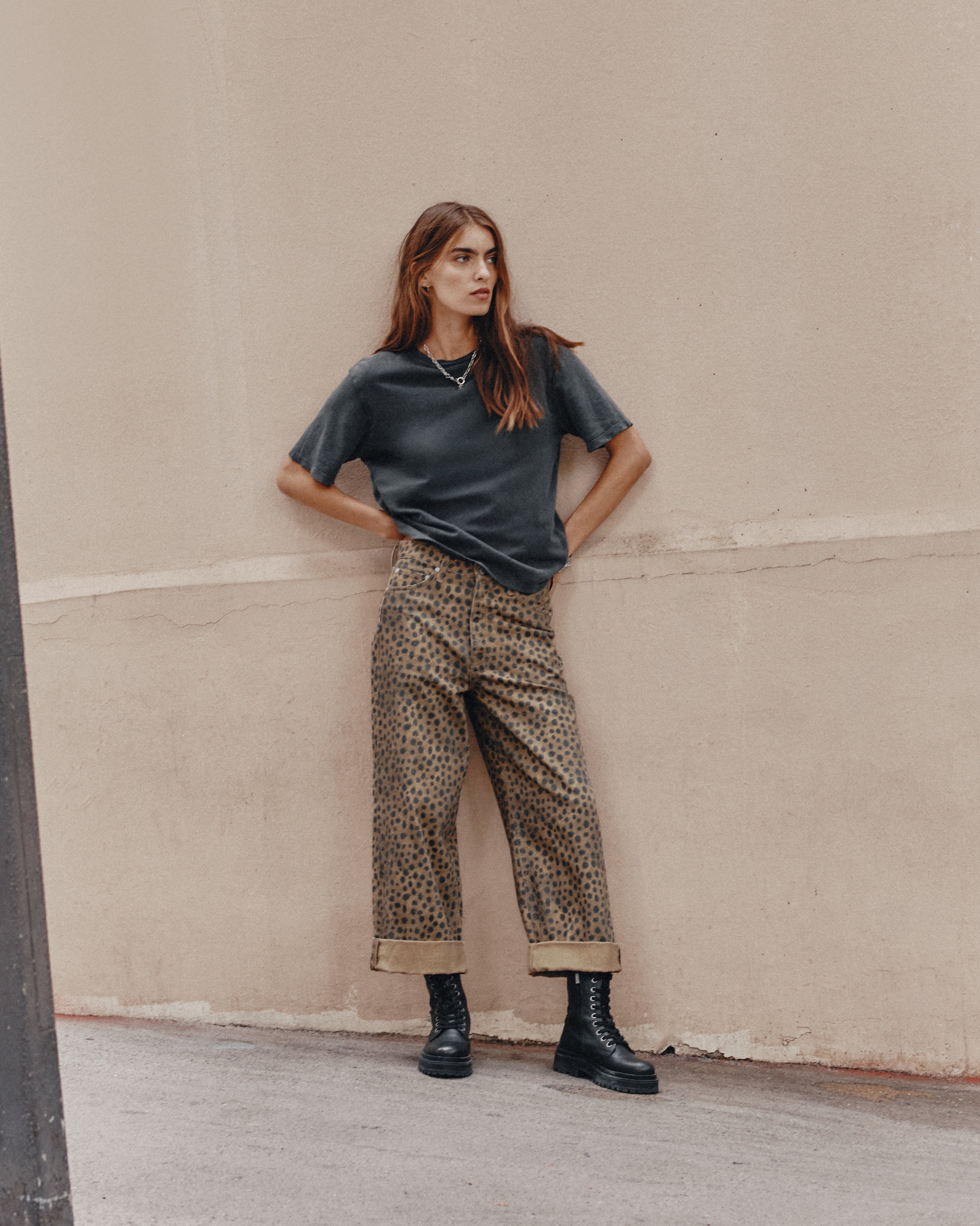 The Dark Faded Dry Cotton Vintage T-Shirt