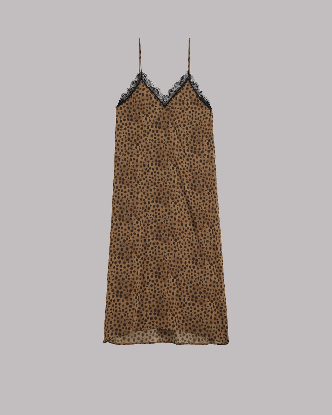 The Leo Laced Long Slip Dress