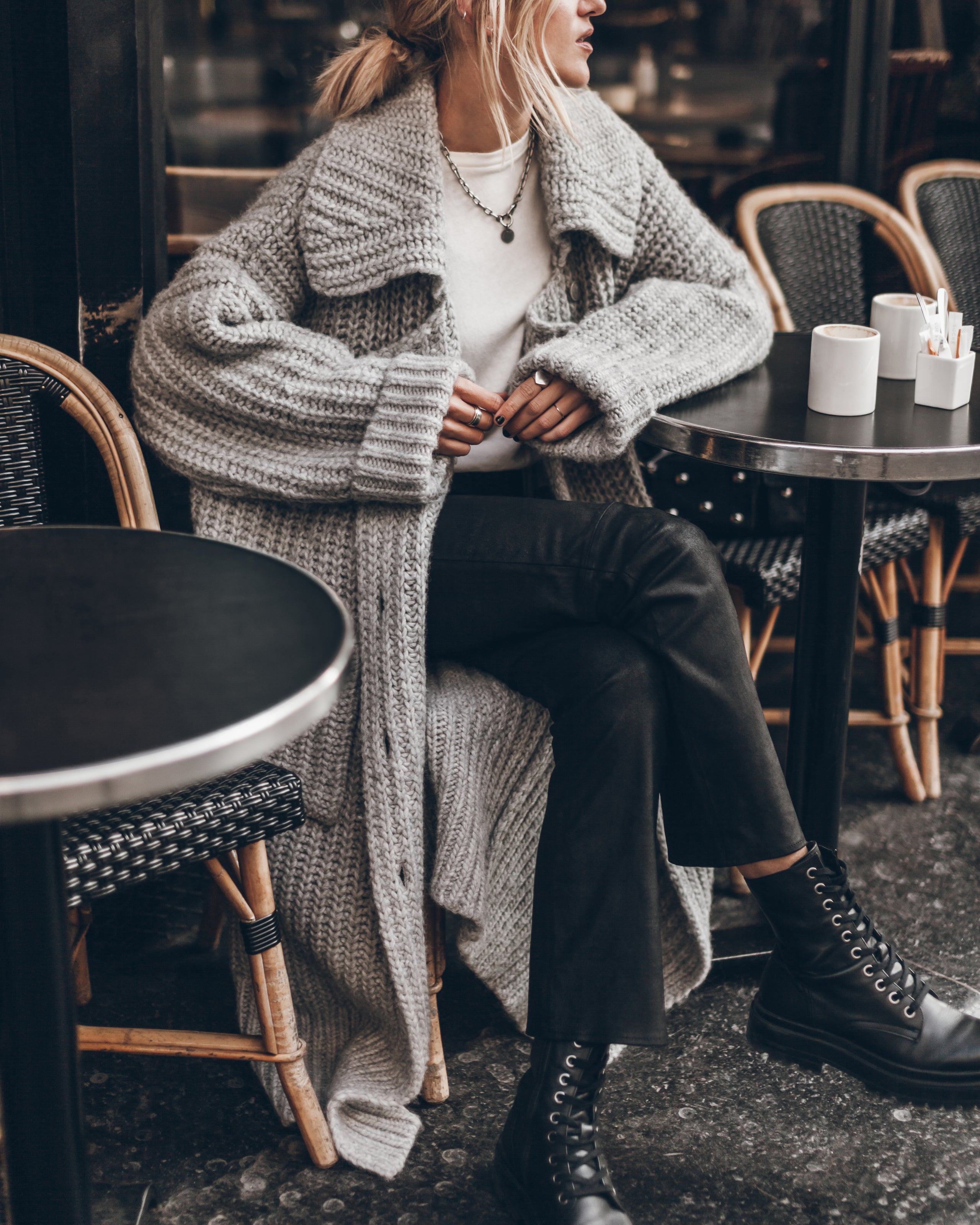 The Light Long Knitted Cardigan