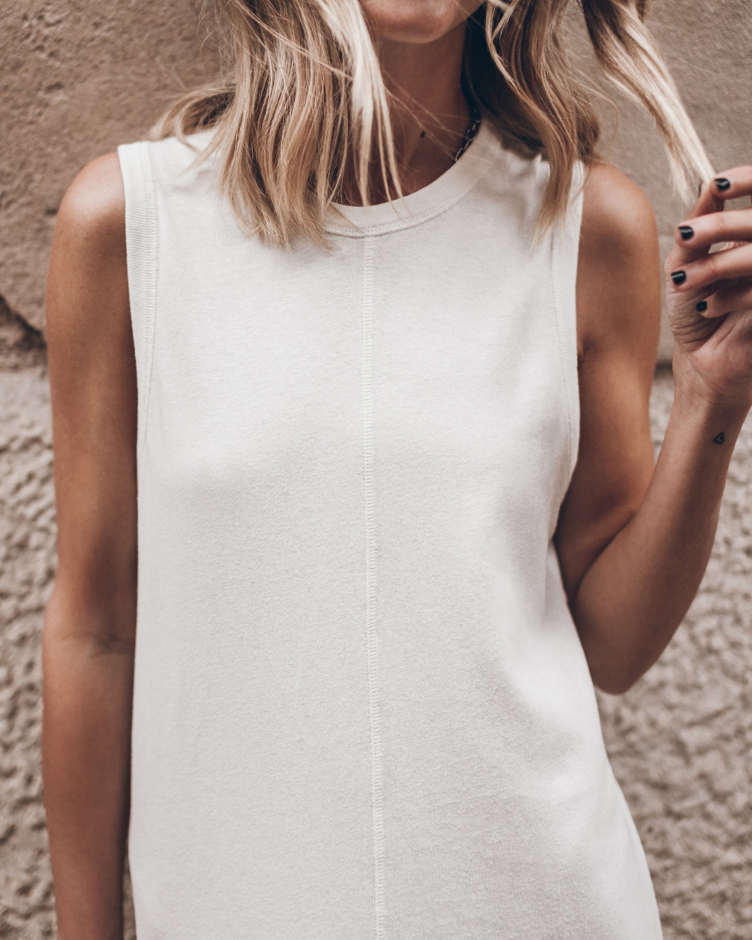 The Light Long Tank Dress