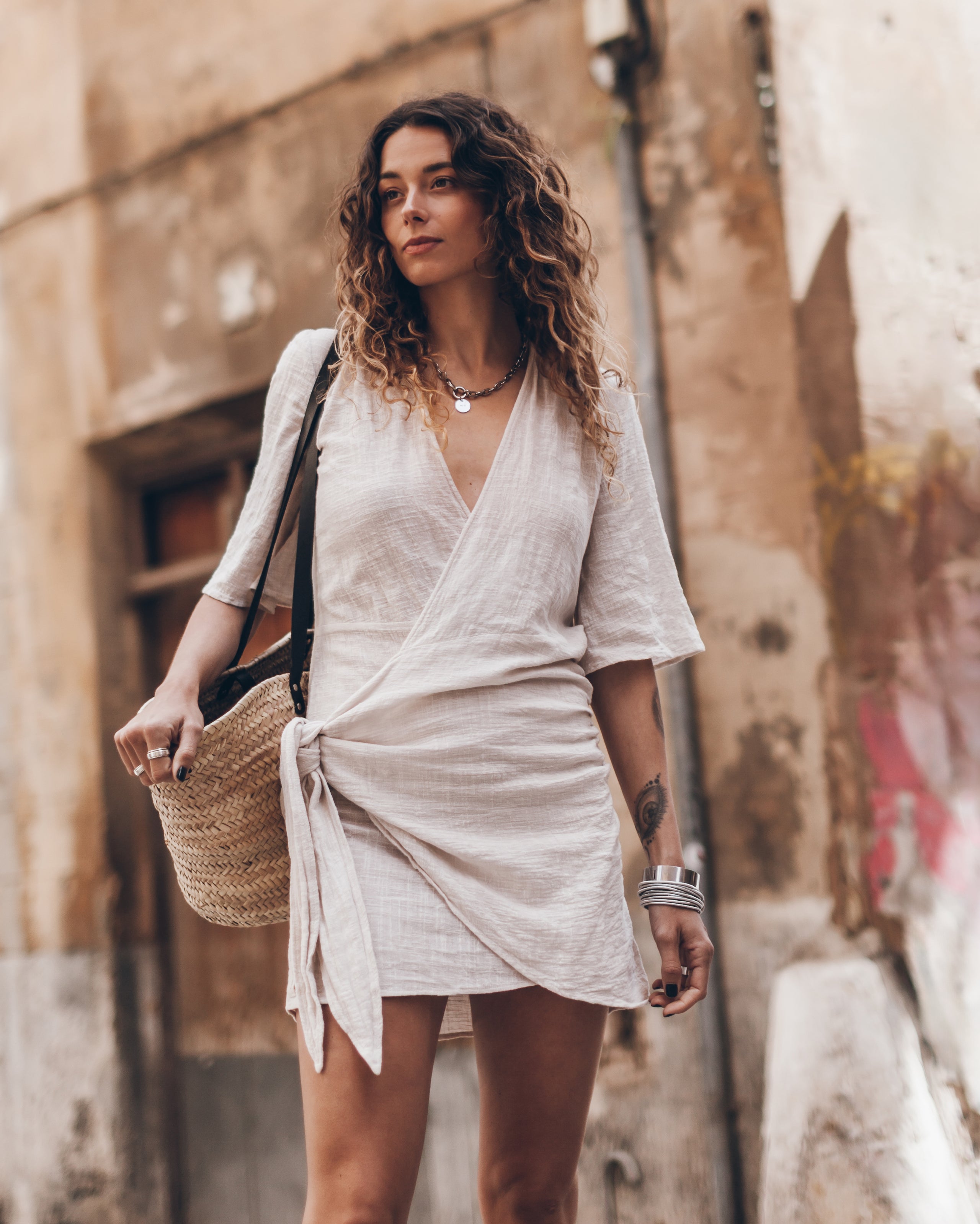 The Light Wrap Dress
