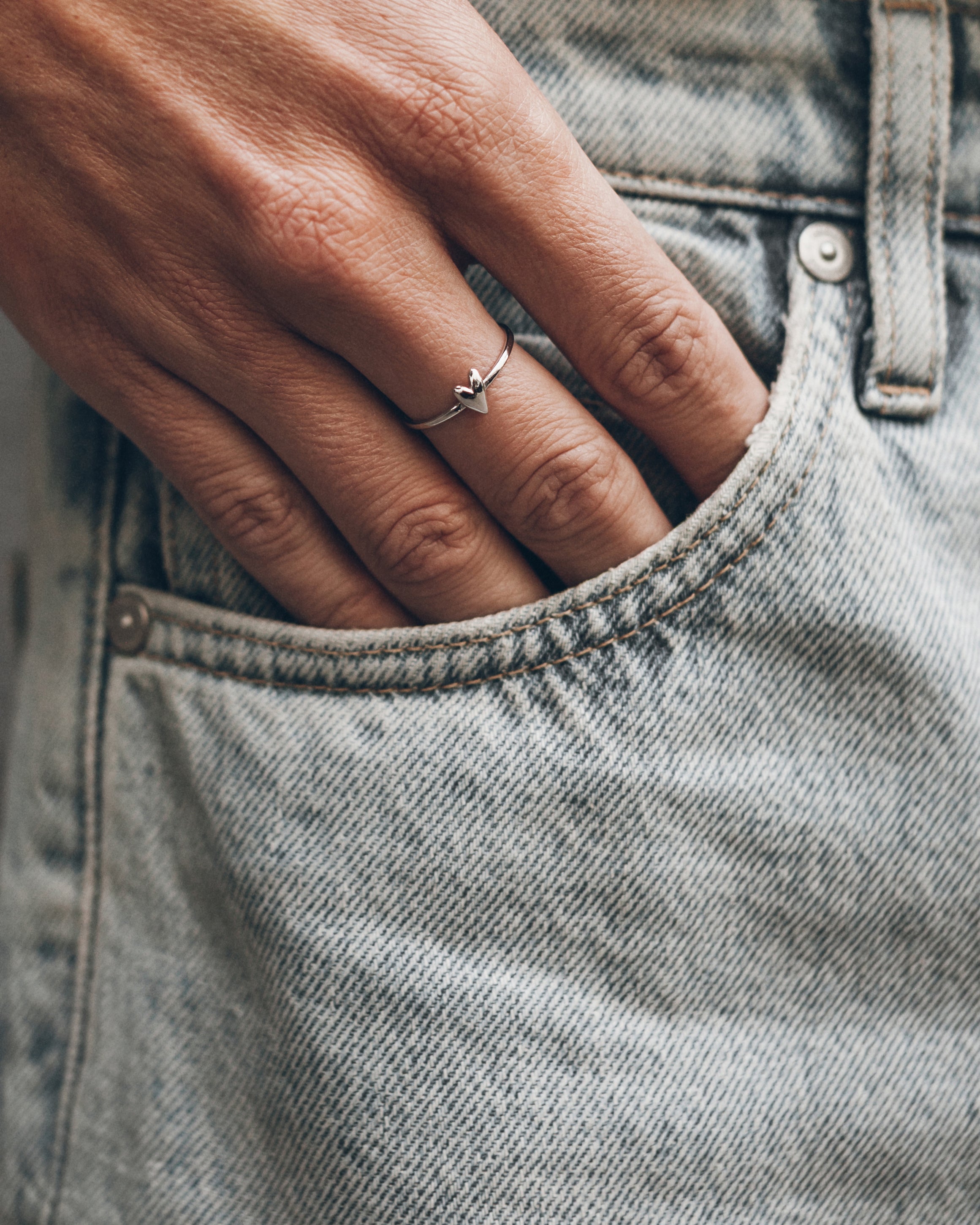 The Mini Heart Ring