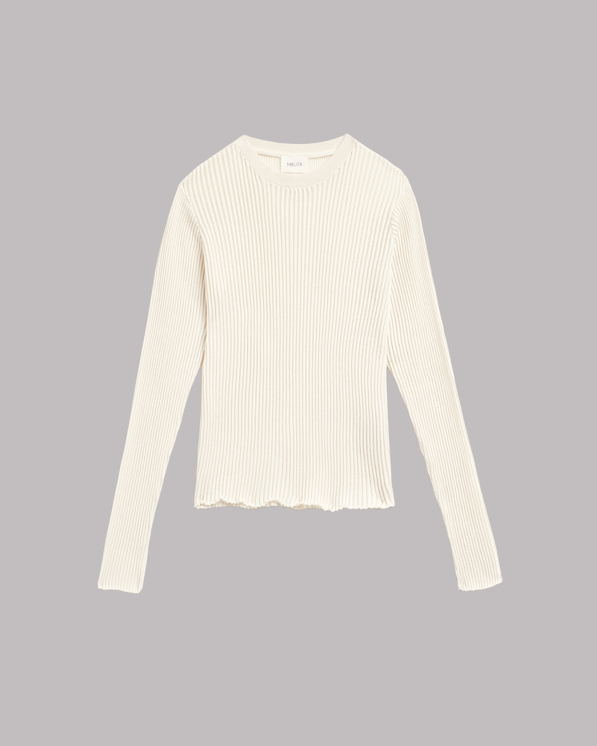 The Off White Cotton Striped Thin Longsleeve