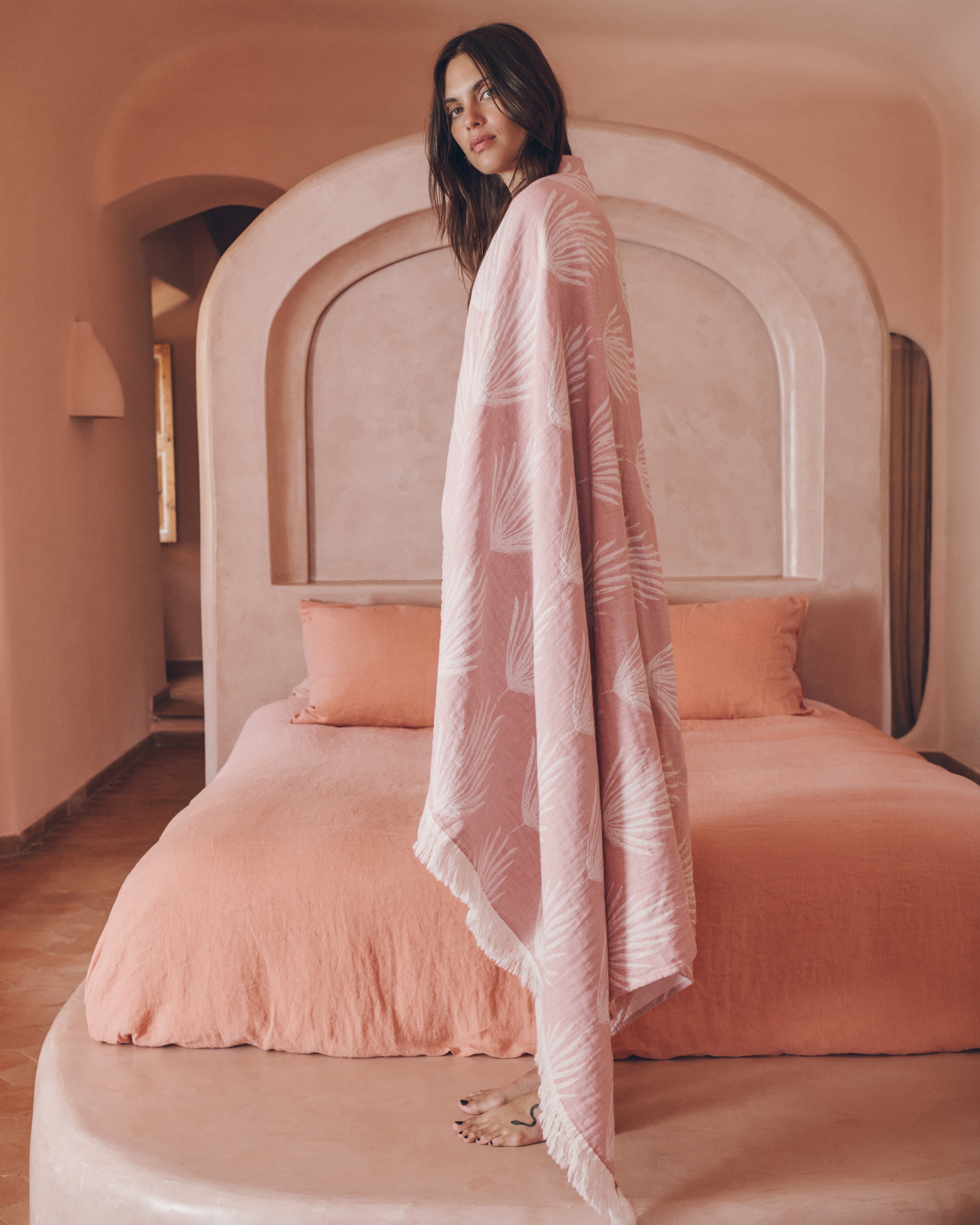 The Pink Beach Towel - Product photo