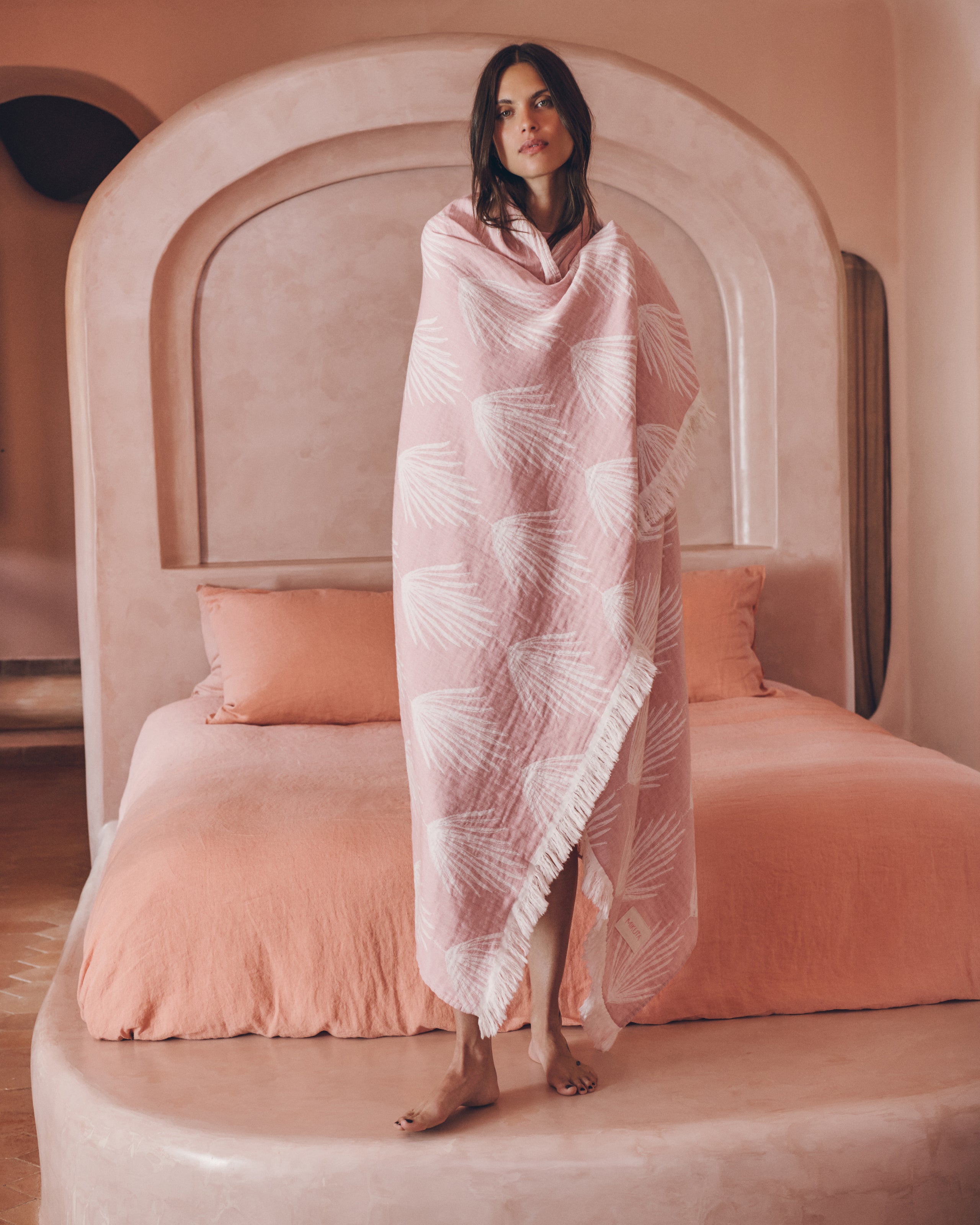 The Pink Beach Towel - Product photo