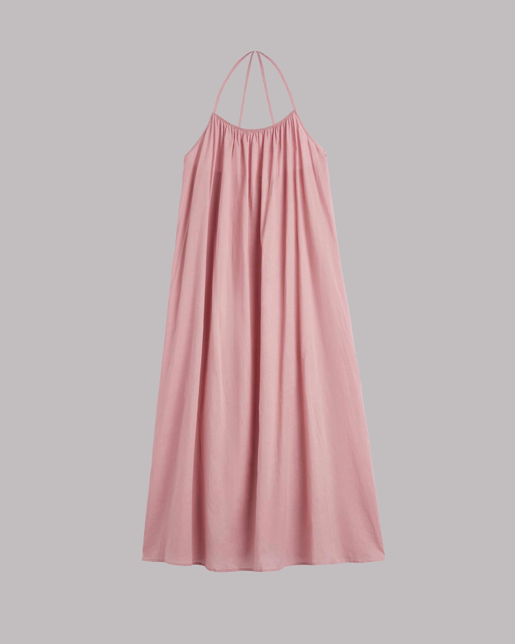 The Pink Long Beach Dress - Product photo