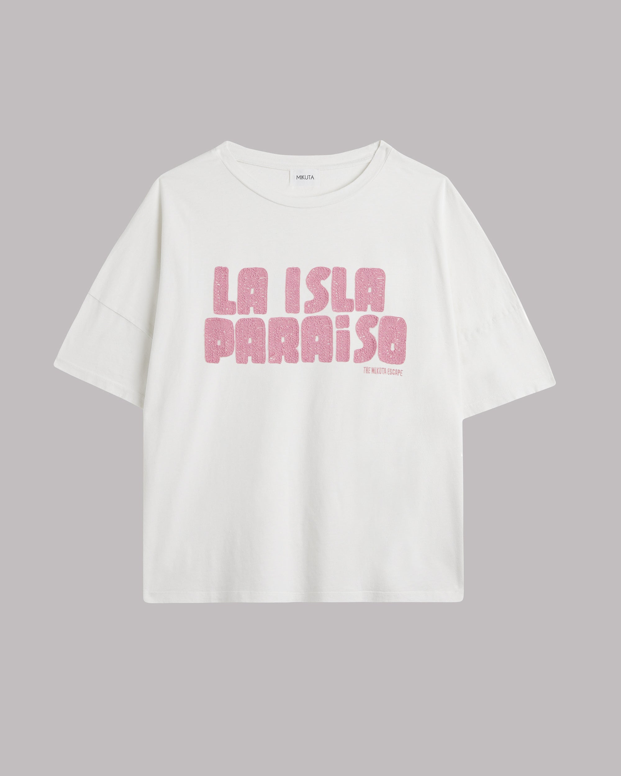 The Pink Paraiso Long Loose Shirt - Product photo