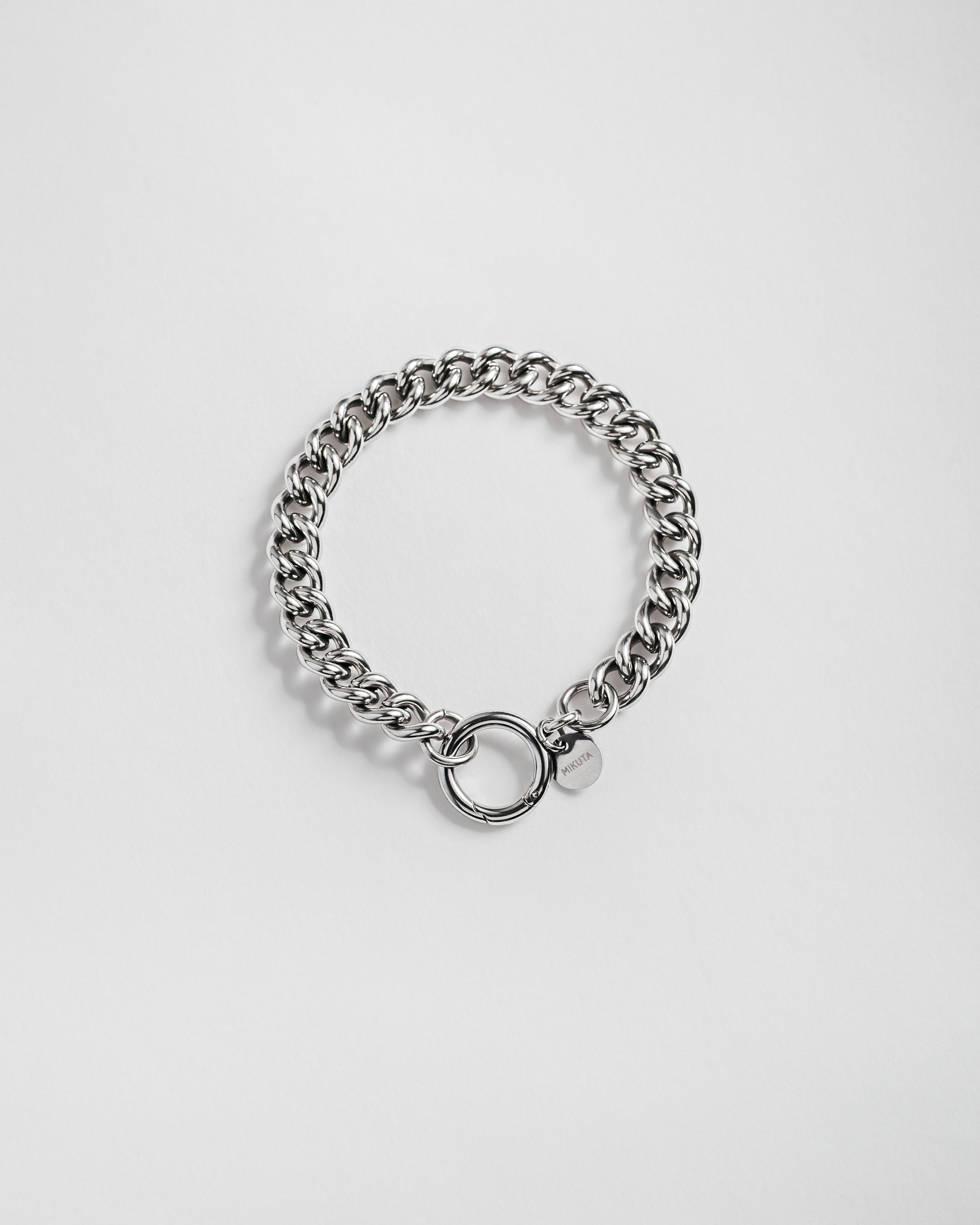 The Steel Curb Chain Bracelet