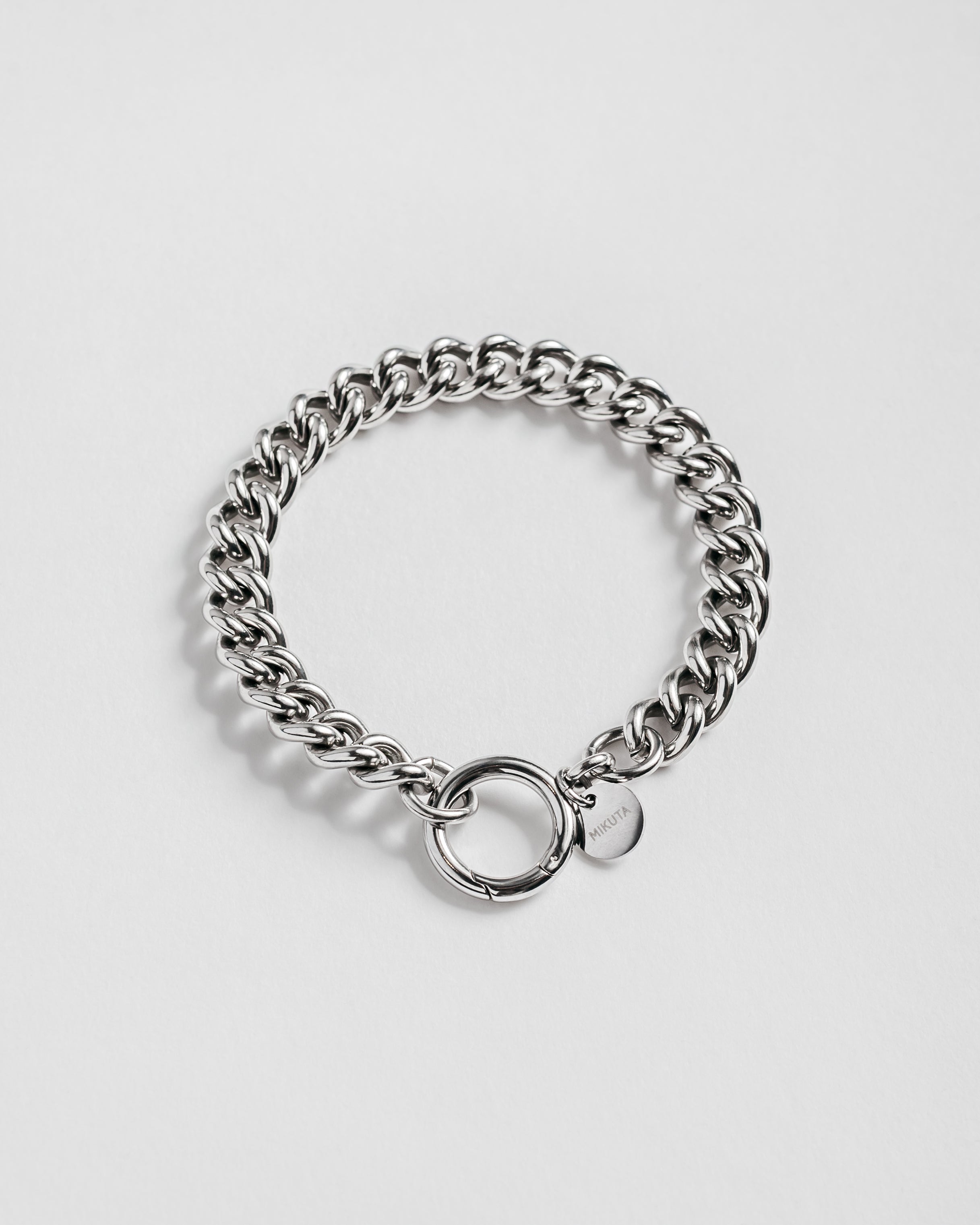 The Steel Curb Chain Bracelet