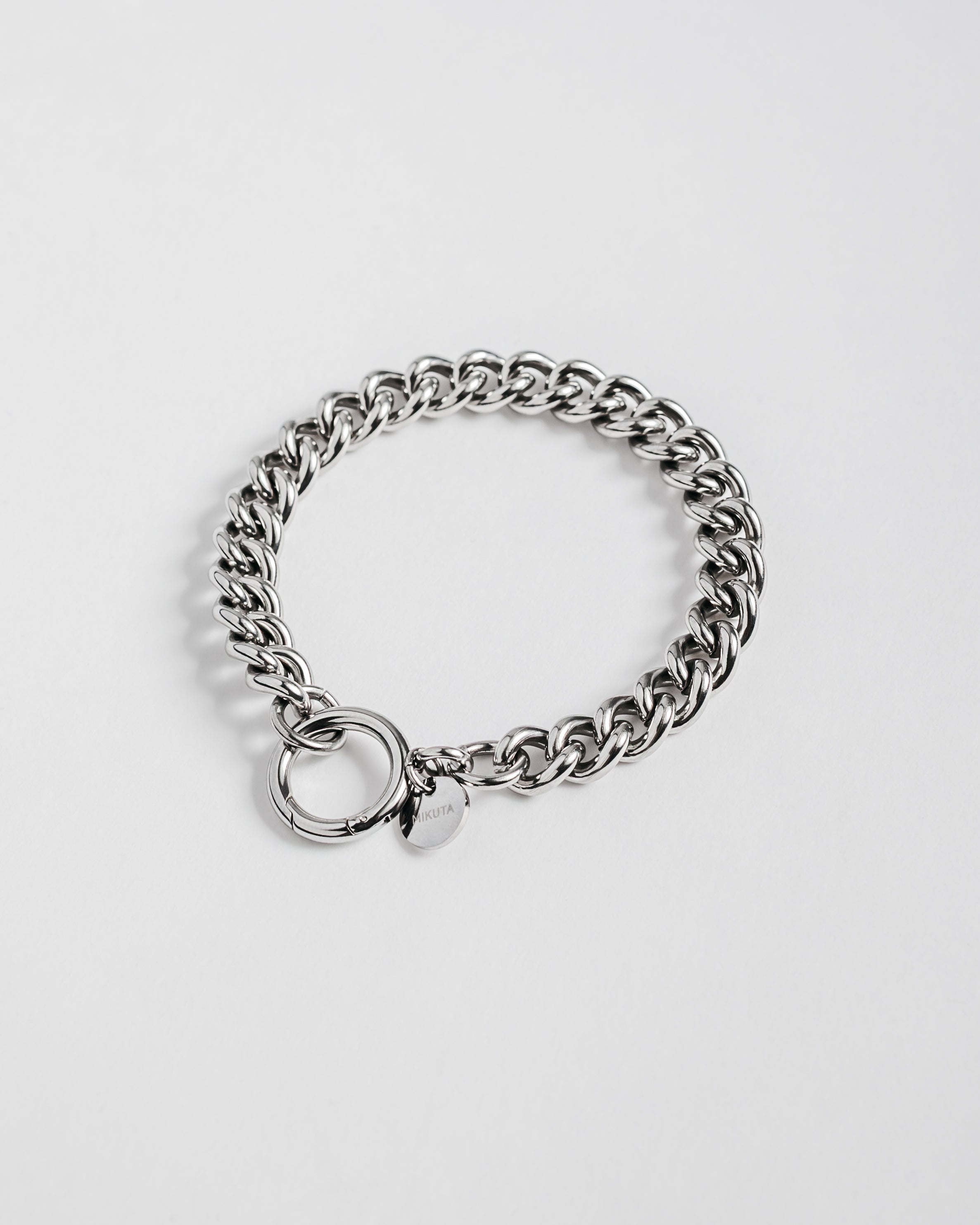 The Steel Curb Chain Bracelet
