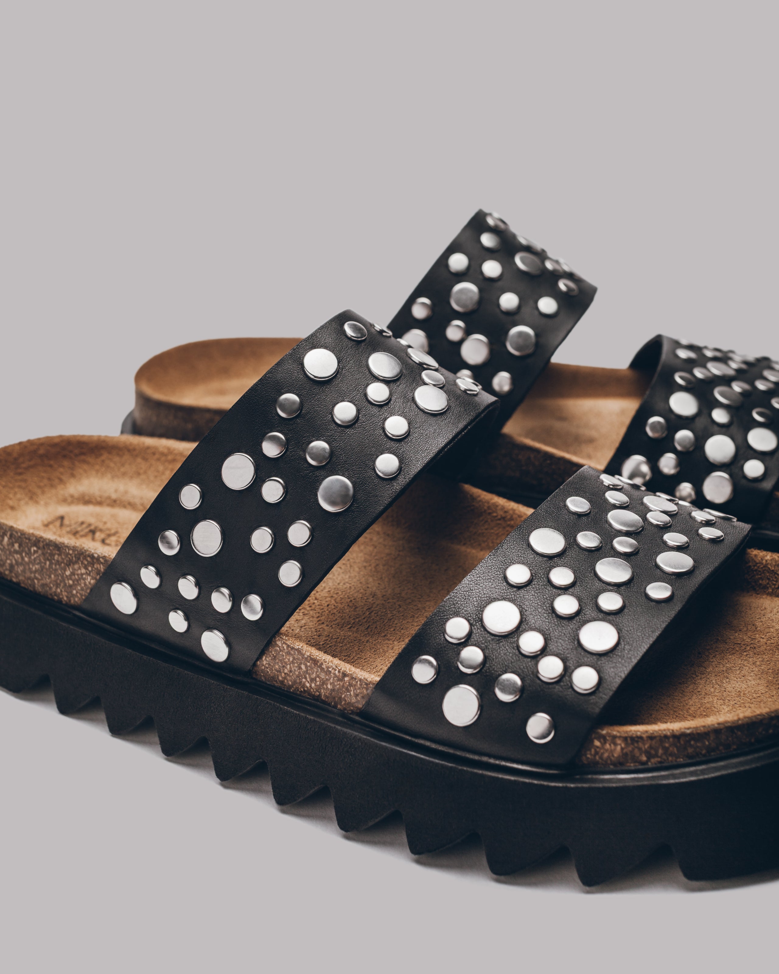 The Studded Strappy Sandals
