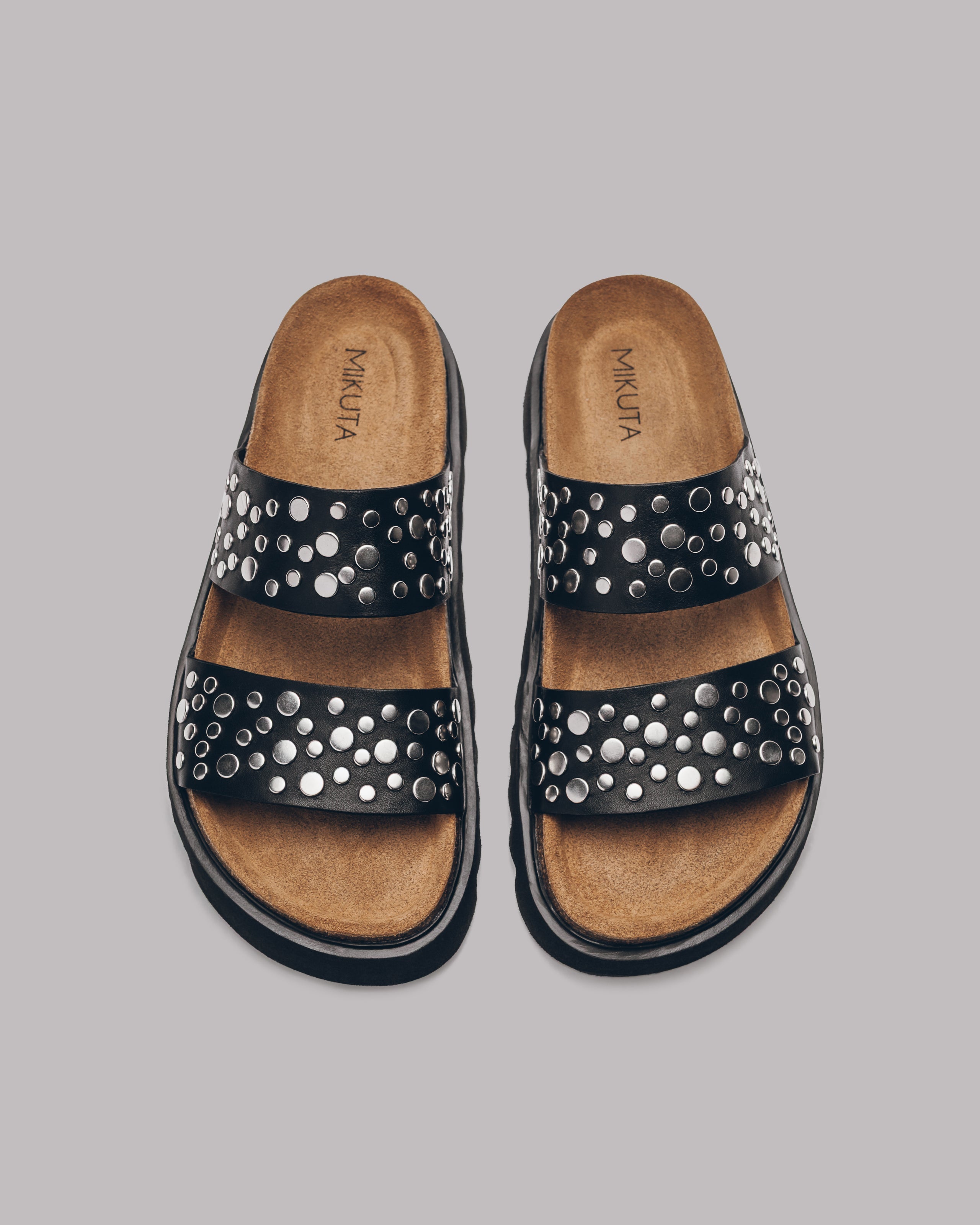 The Studded Strappy Sandals Product Shot - Product photo