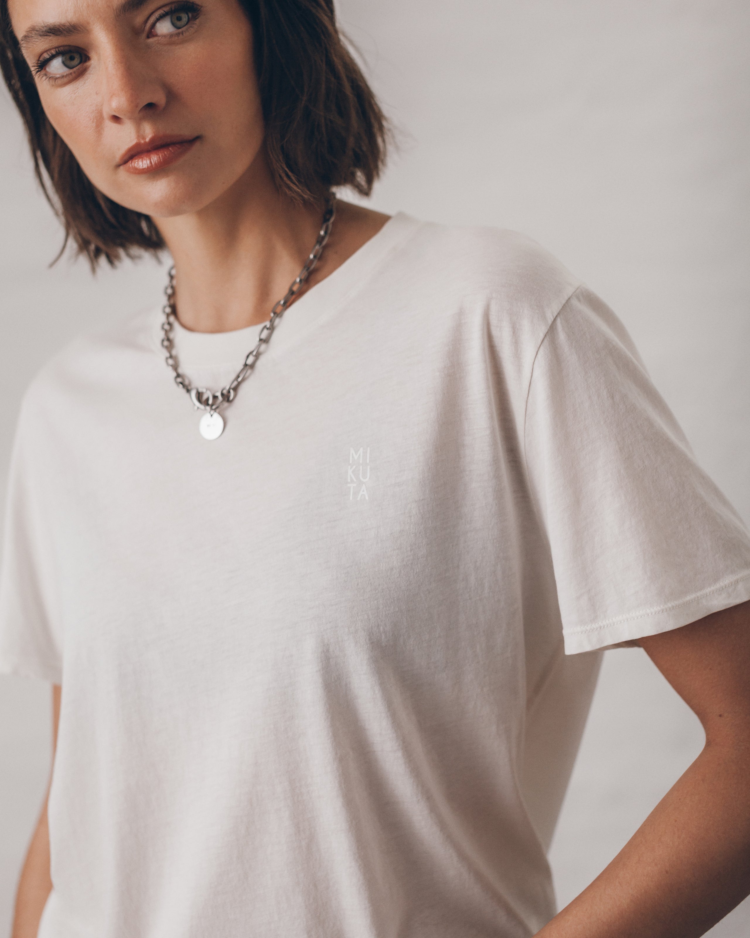 The White Standard Logo T-Shirt